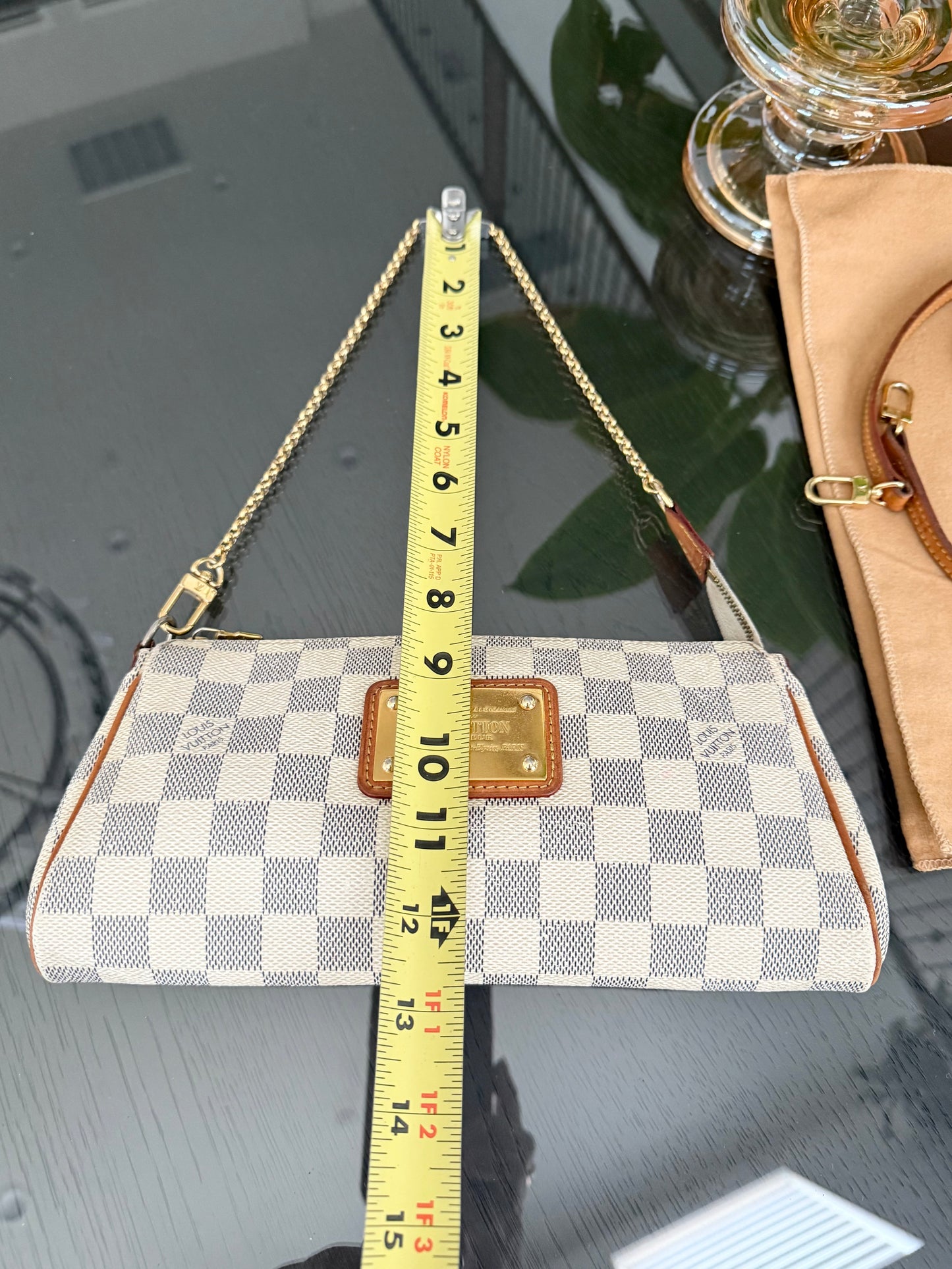 Eva Clutch in Azur with Dustbag , box and Paper bag-๐๏ธ Year: 2011