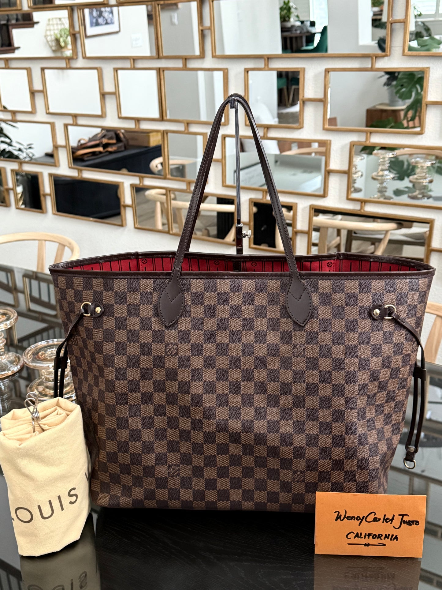 Neverfull GM in DE with Dustbag -🗓️ Year: 2013