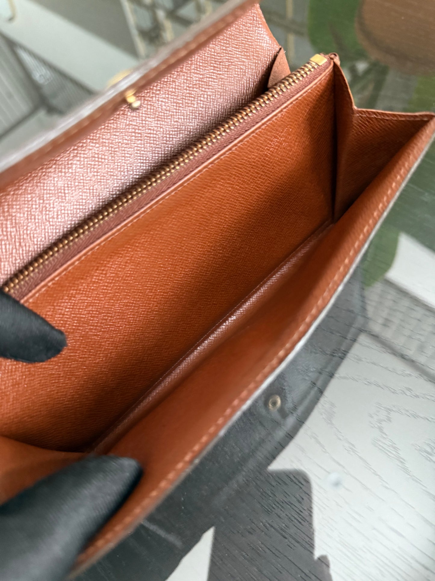 Sarah Wallet in Monogram 2 Cardholders 🗓️ Year: 1999