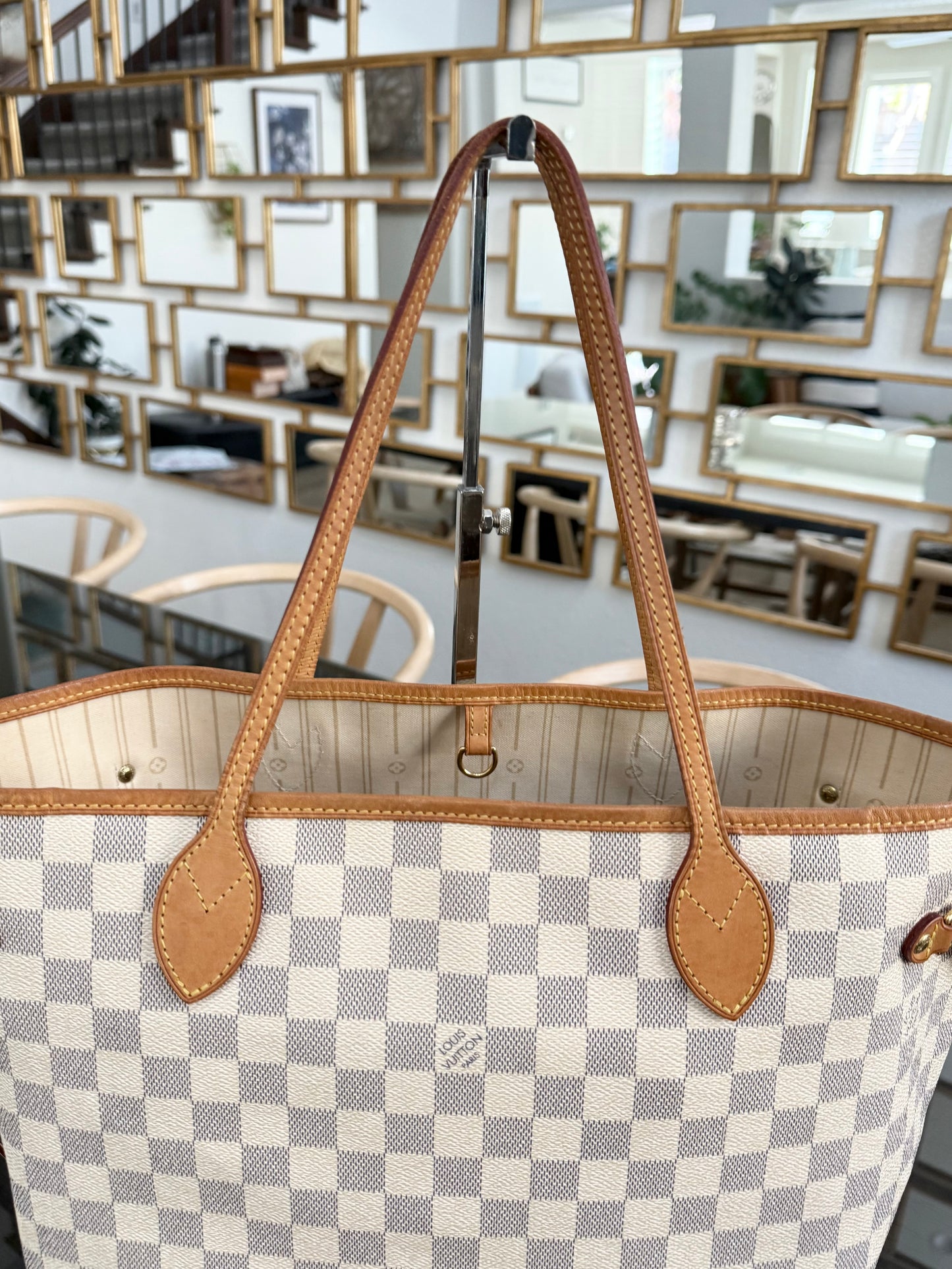 Neverfull MM Azur iwith Dustbag and Insert Organizer-๐๏ธ Year: 2011