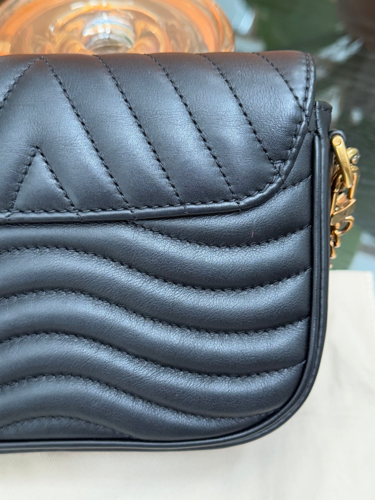 Multi Pochette New Wave Noir with Box, Dustbag and Paper bag -Microchip & Authenticed
