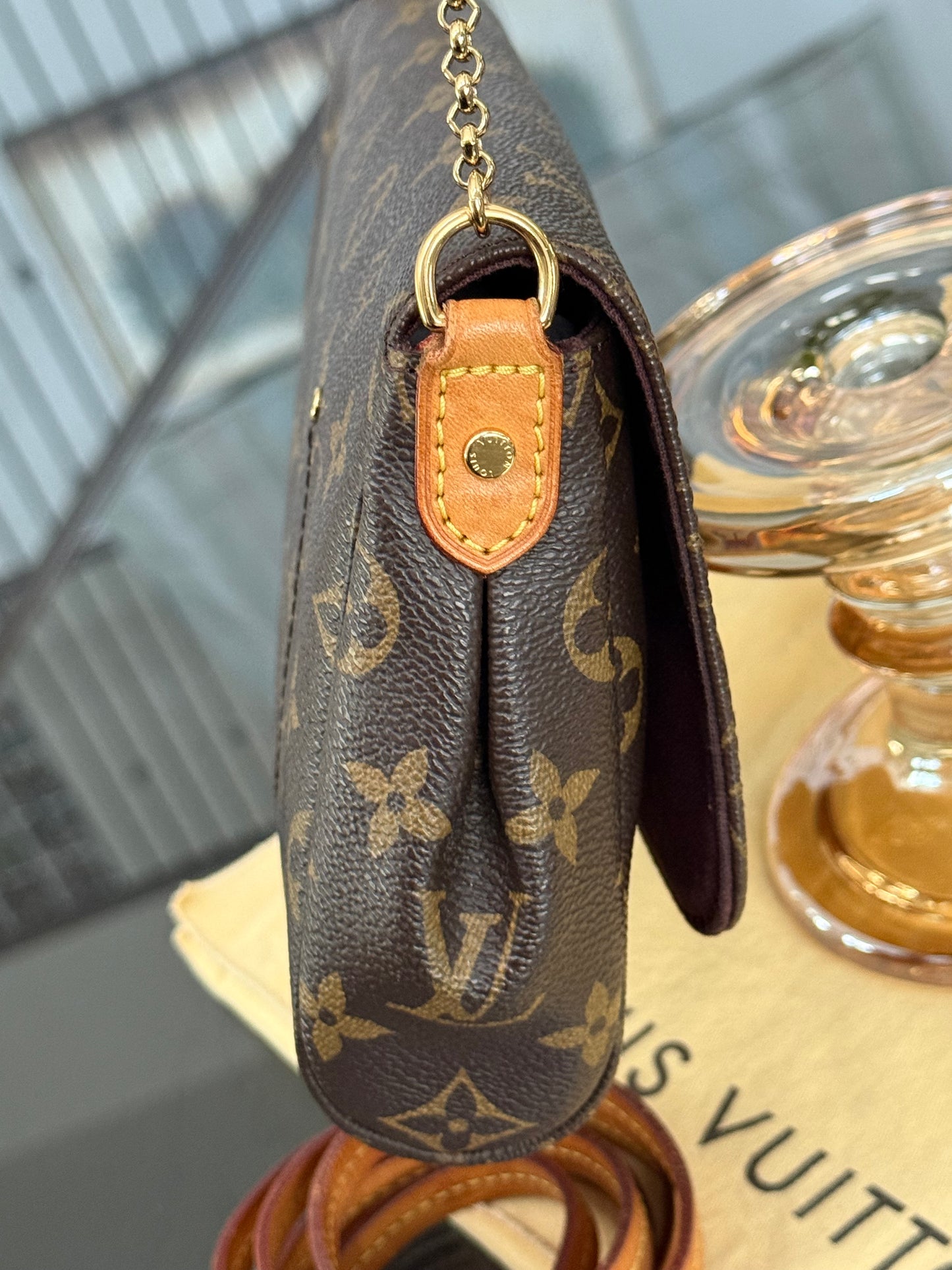 Favorite MM in Monogram with Dustbag, Box and Paper Bag -๐๏ธ Year: 2016