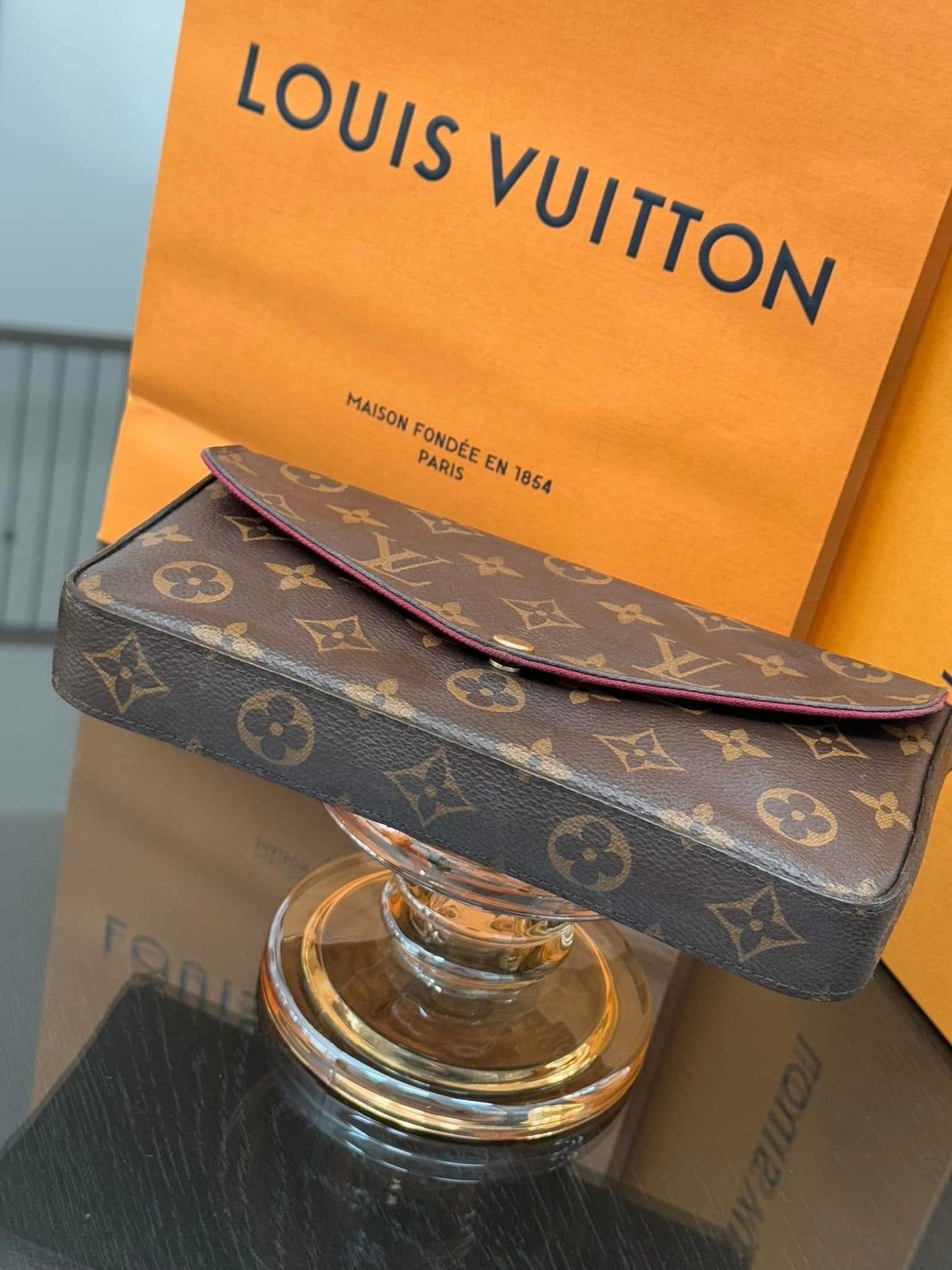 Felicie Pochette Peony with Dustbag, Box and Paper Bag -๐๏ธ Year: 2013