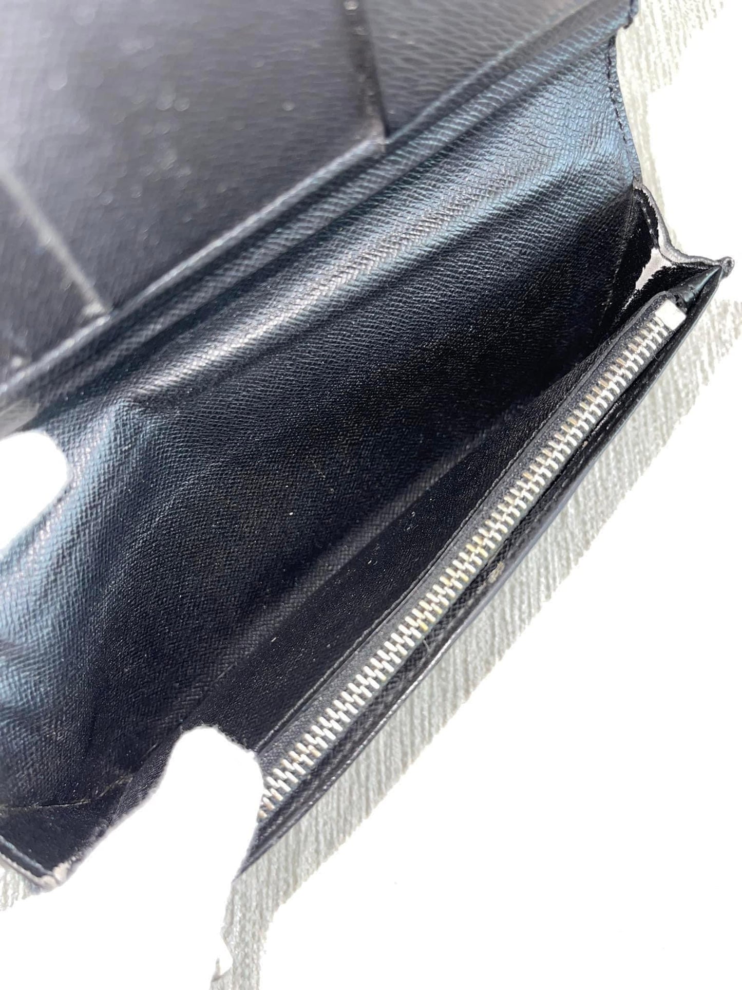Brazza Wallet in Damier Graphite -Year 1999