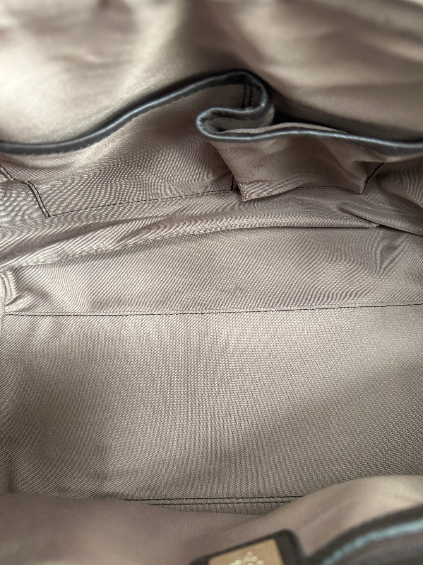 MCM Boston Bag with π Lock & Keys