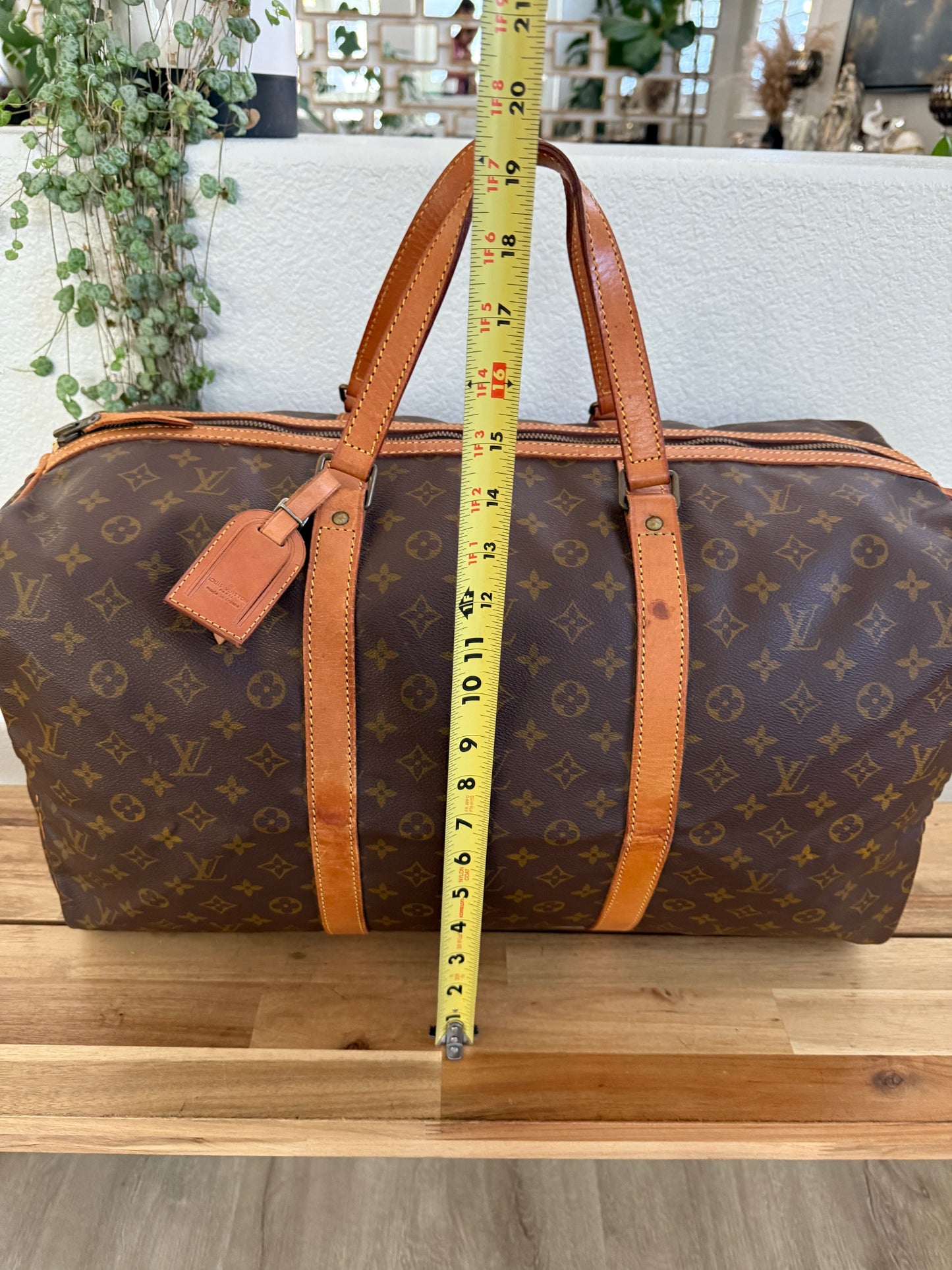 Sac Souple 55 with luggage tag -๐๏ธ Circa 80โs