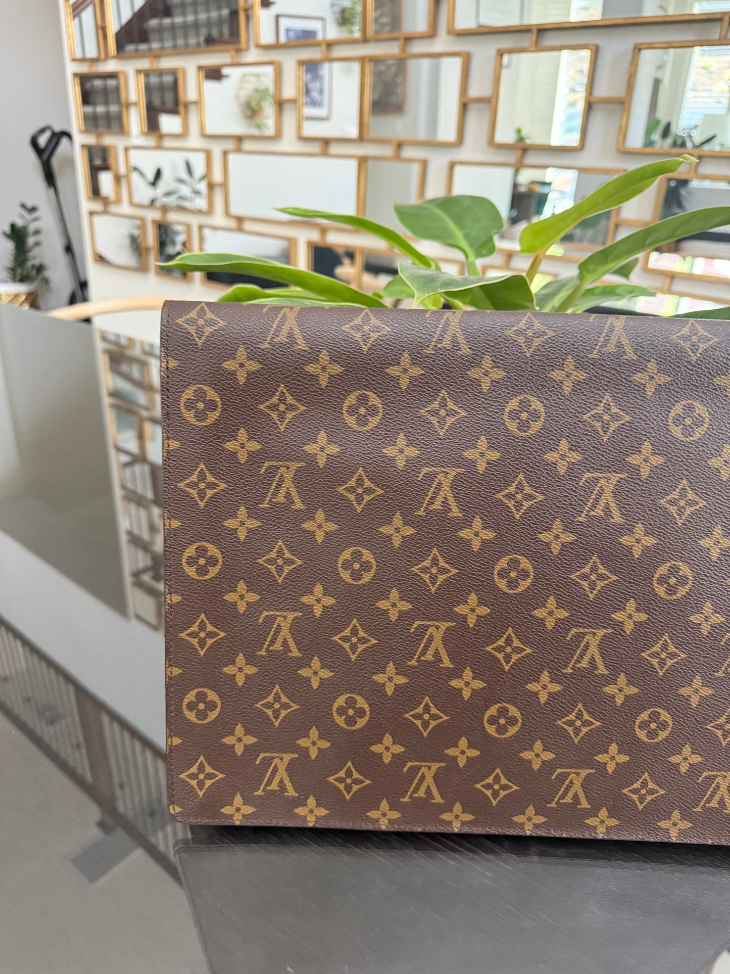 Monogram Porte Document Senateur Bag ๐๏ธ Year: 1990