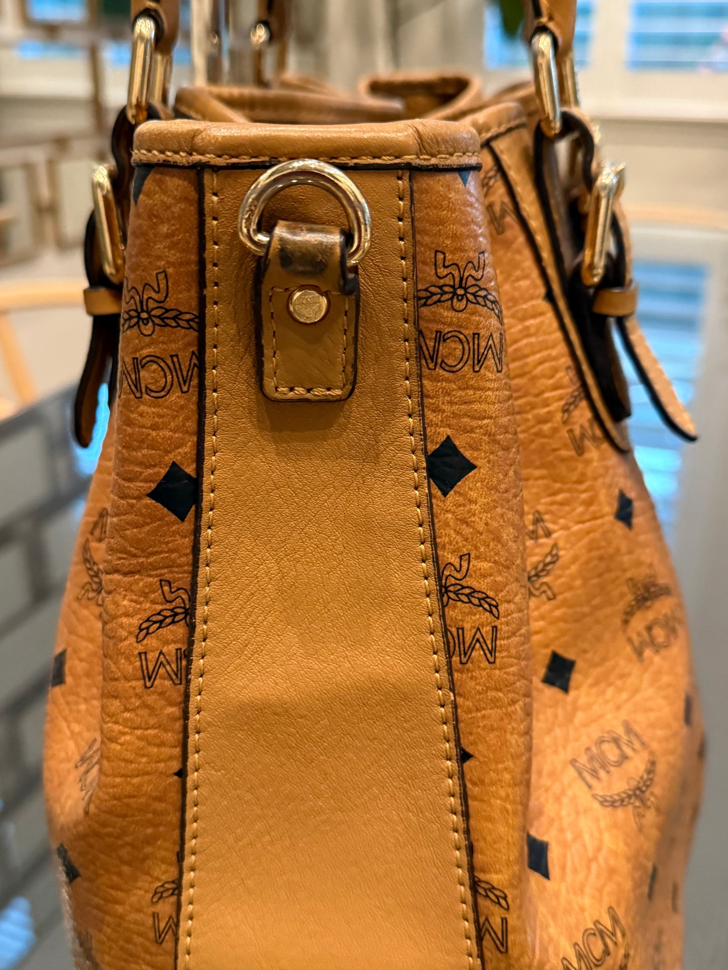 MCM Bucket Bag (No Strap)