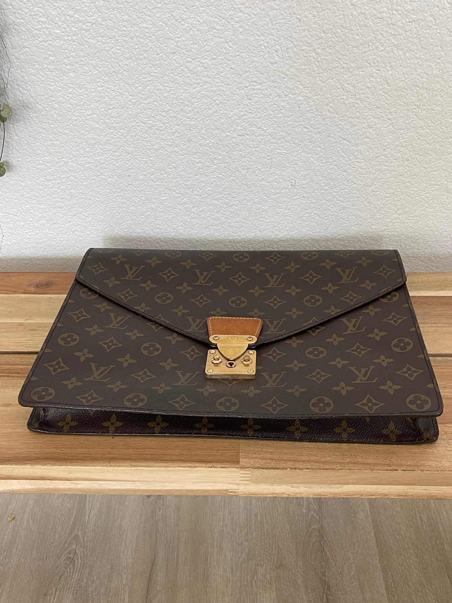 Document Business/Laptop Bag with Key - Year: 1990