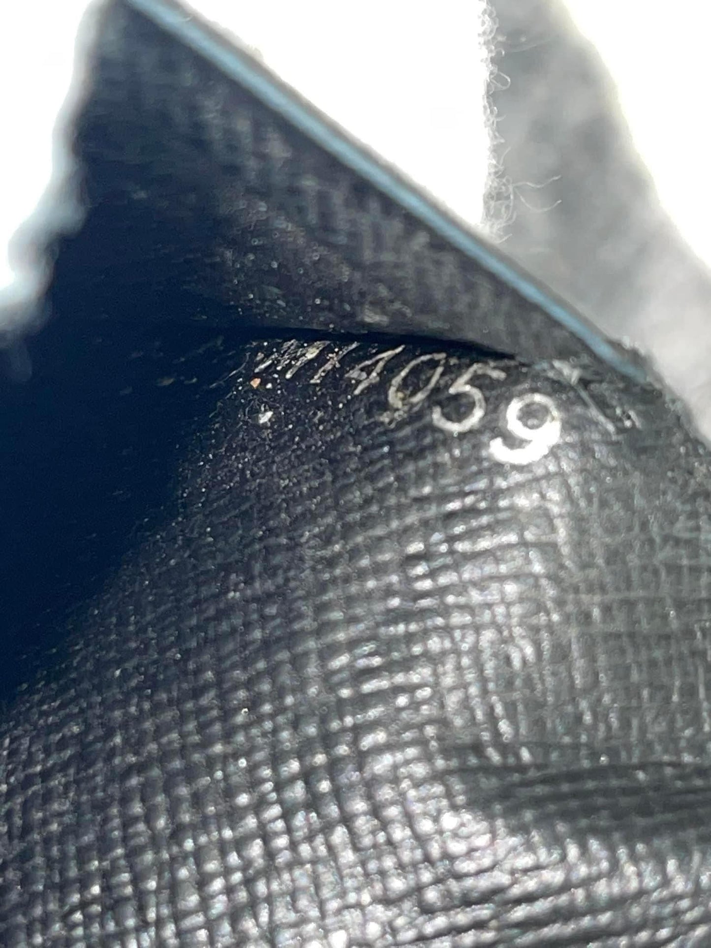 Brazza Wallet in Damier Graphite -Year 1999