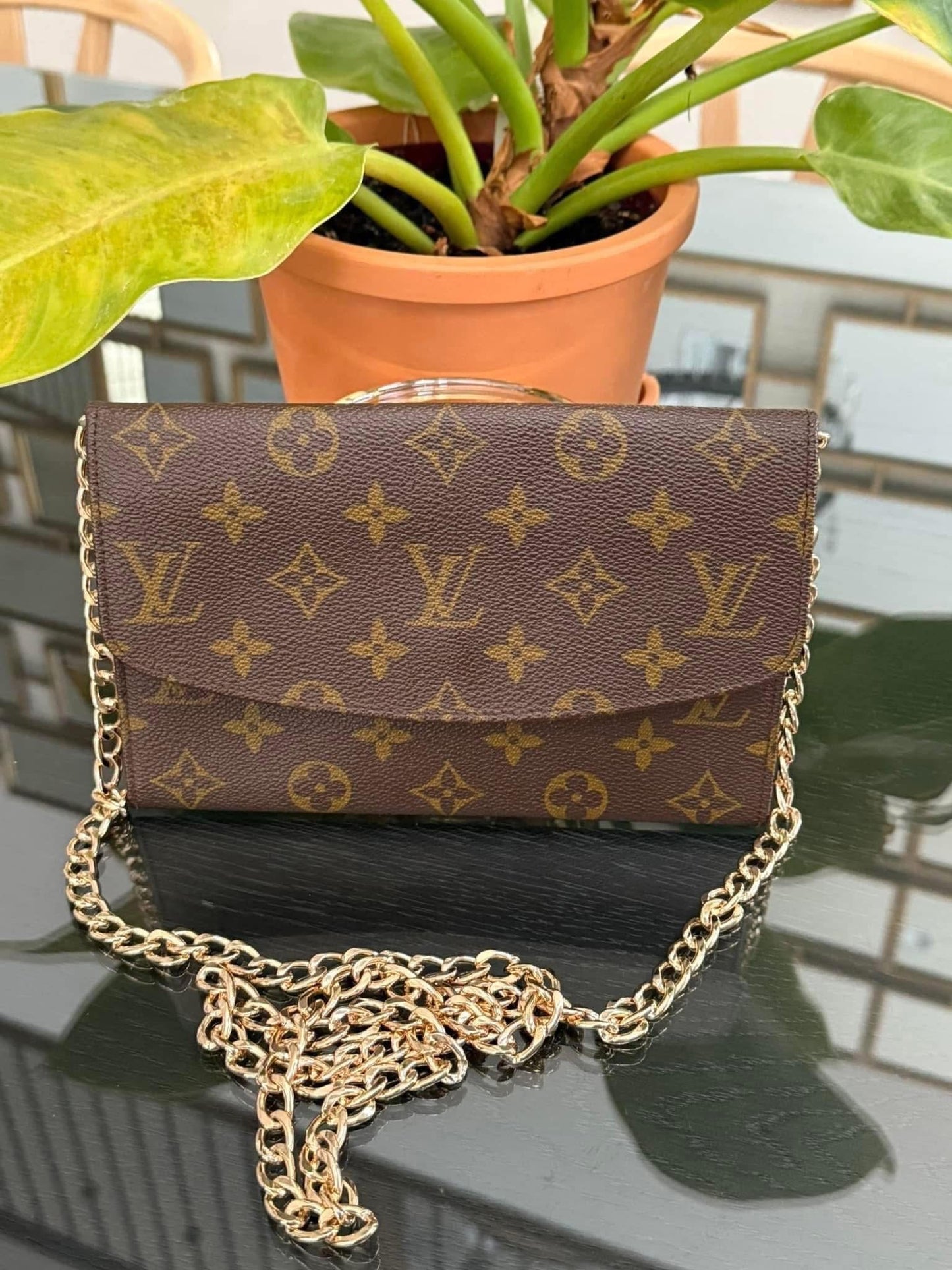 Rabat Clutch with Insert and Generic Crossbody Strap🗓️ Circa 80’s
