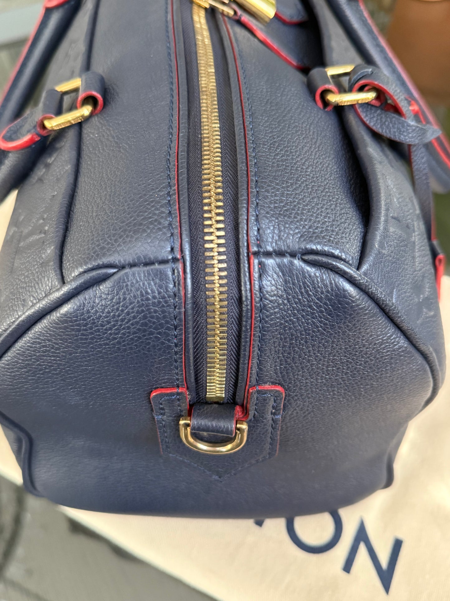 Empreinte Speedy 30 Bandoulier Marine Rouge with Dustbag ๐๏ธ Year: 2016