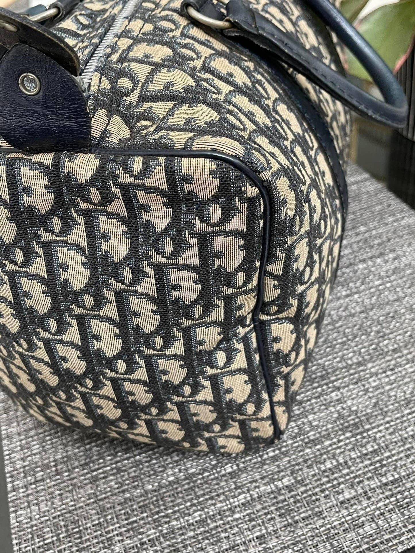 CD Trotter Vintage Boston Bag -Size: 25