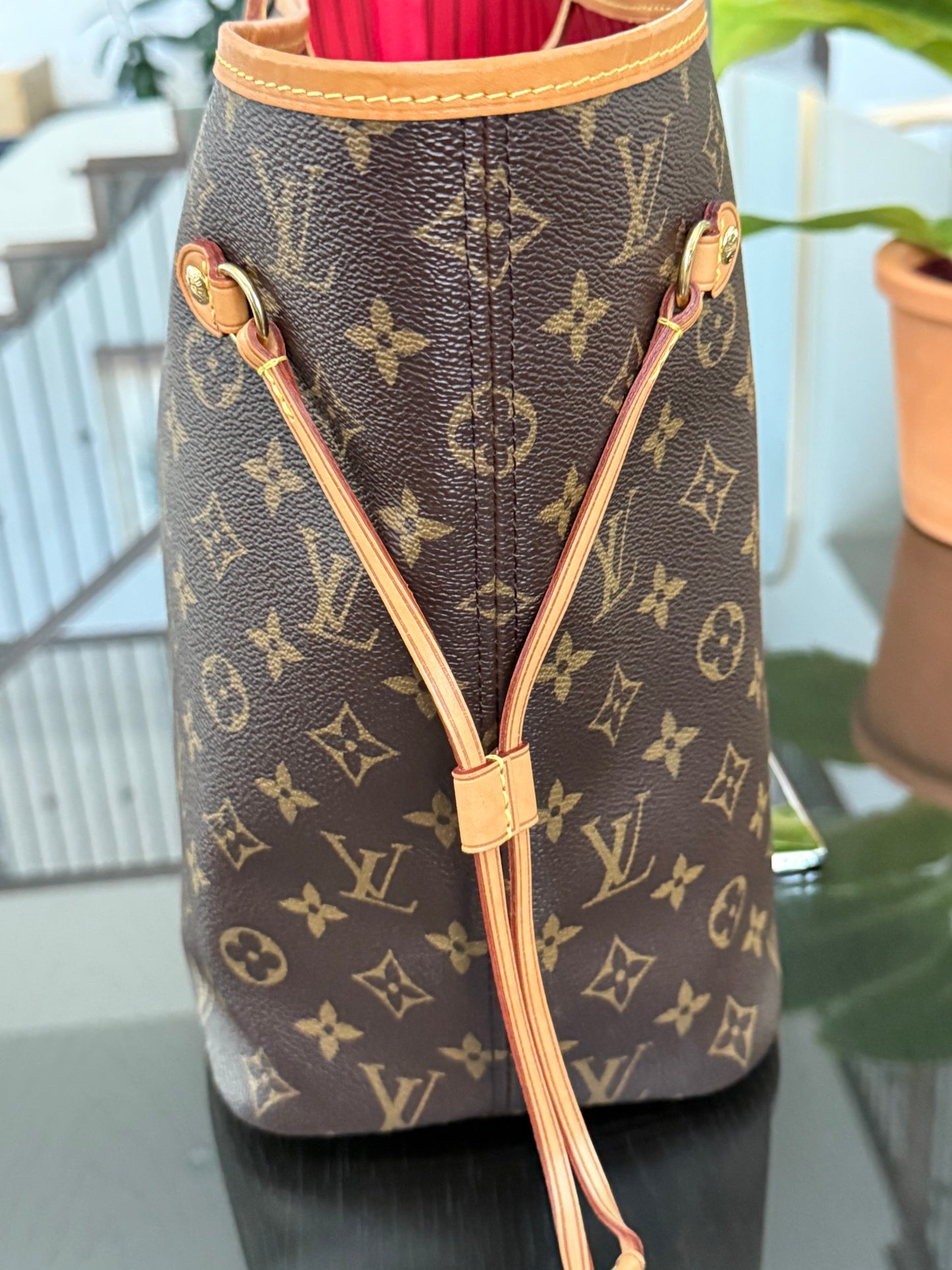 Neverfull MM in Monogram Cerise Interior with Dustbag 🗓️ Year: 2017