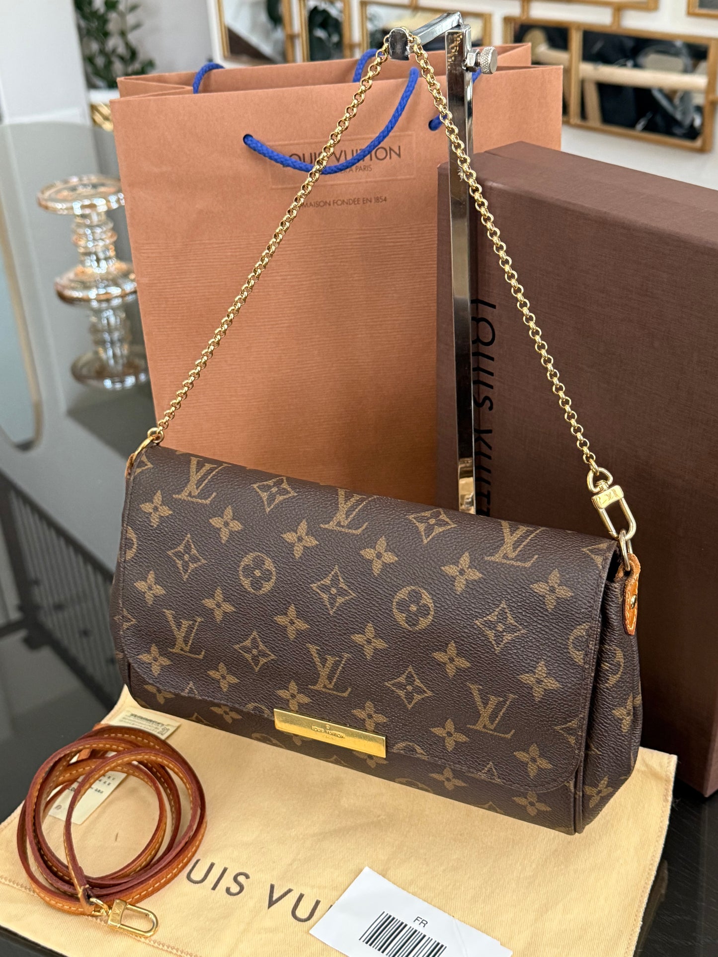 Favorite MM in Monogram with Dustbag, Box and Paper Bag -๐๏ธ Year: 2012