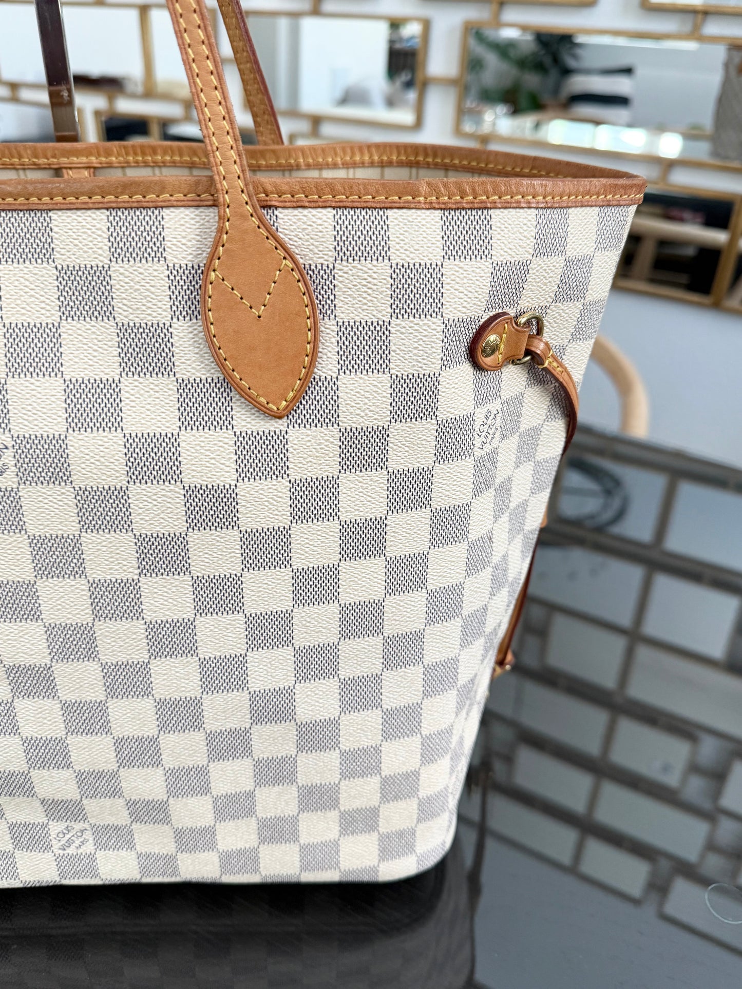 Neverfull MM Azur iwith Dustbag and Insert Organizer-๐๏ธ Year: 2011