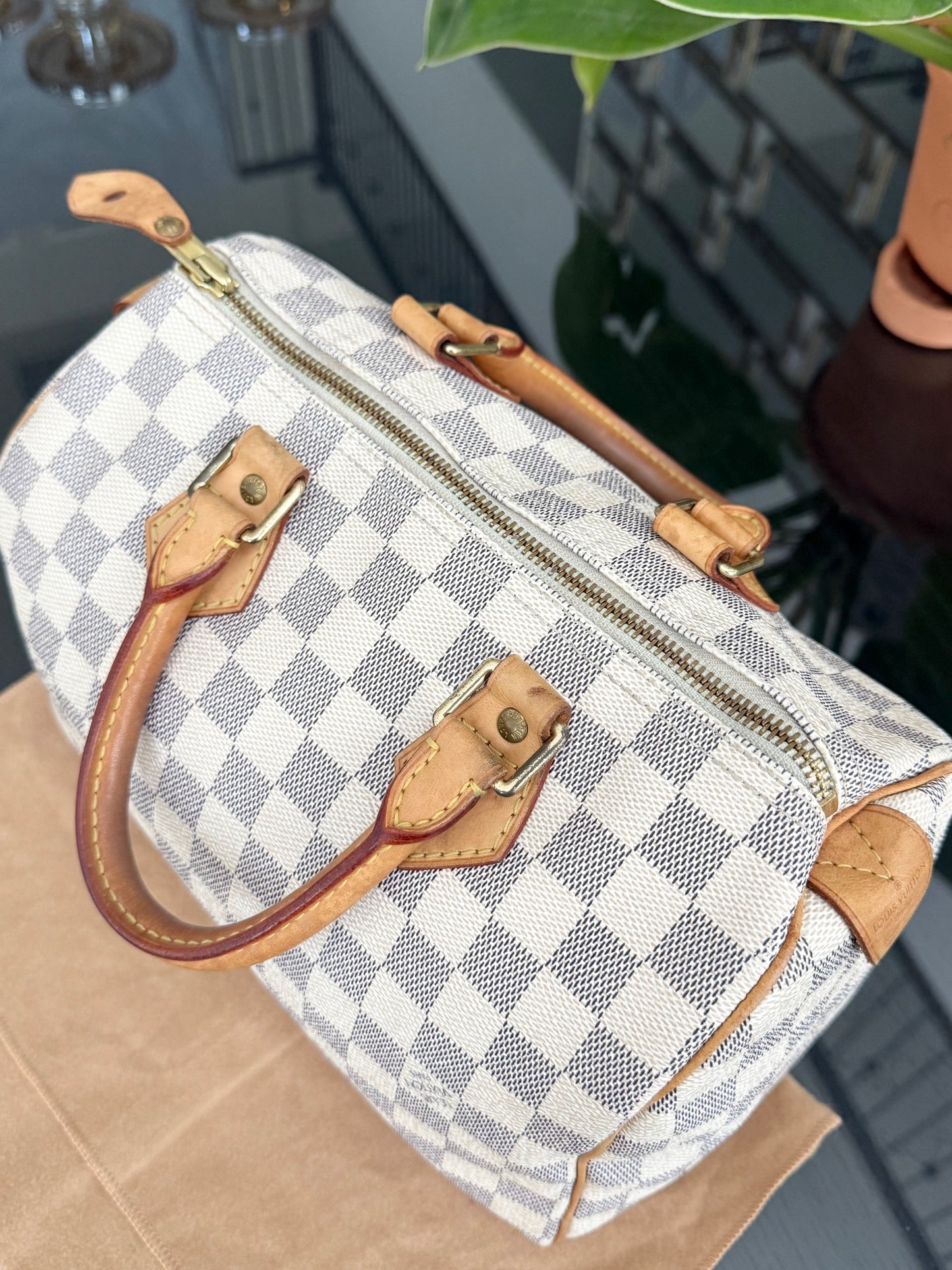 Speedy 25 Azur with Dustbag, insert organizer and twilly
๐๏ธ Year: 2007