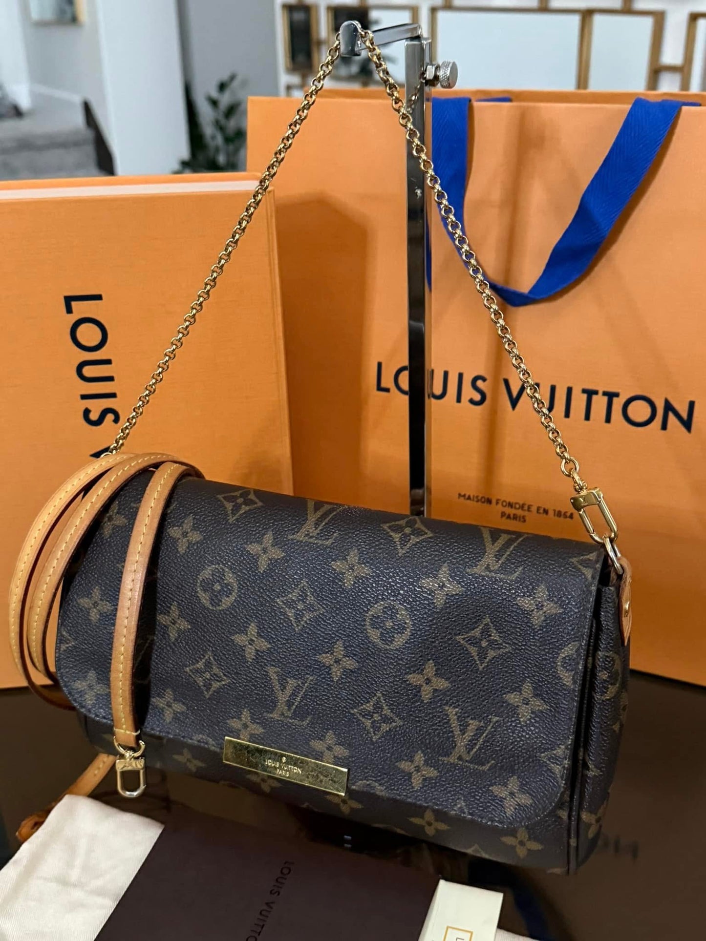 Favorite MM in Monogram with Dustbag, Box and Paper Bag -Year: 2013