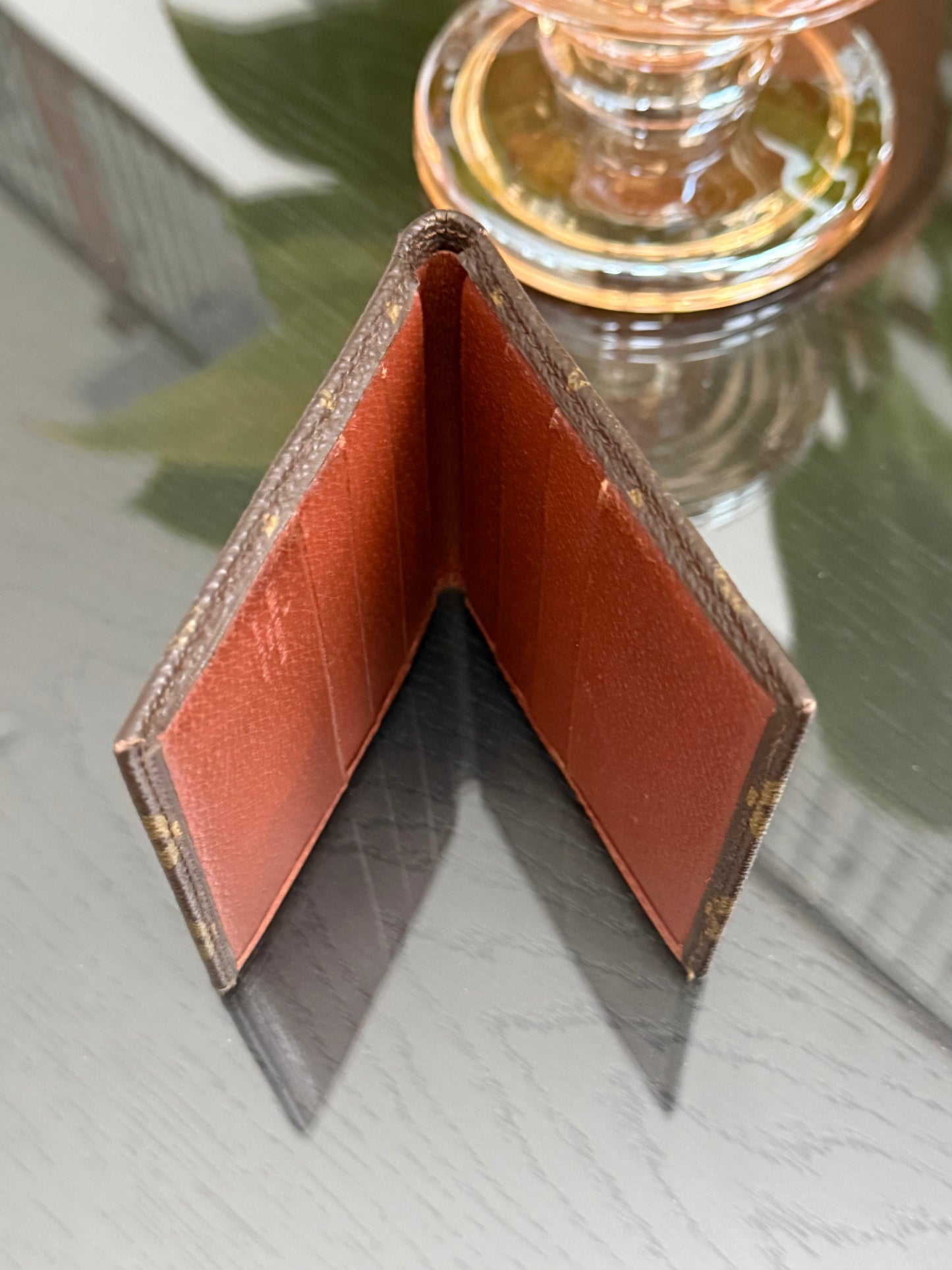 Bifold Mens Cardholder Wallet with Bill Compartment- Vintage