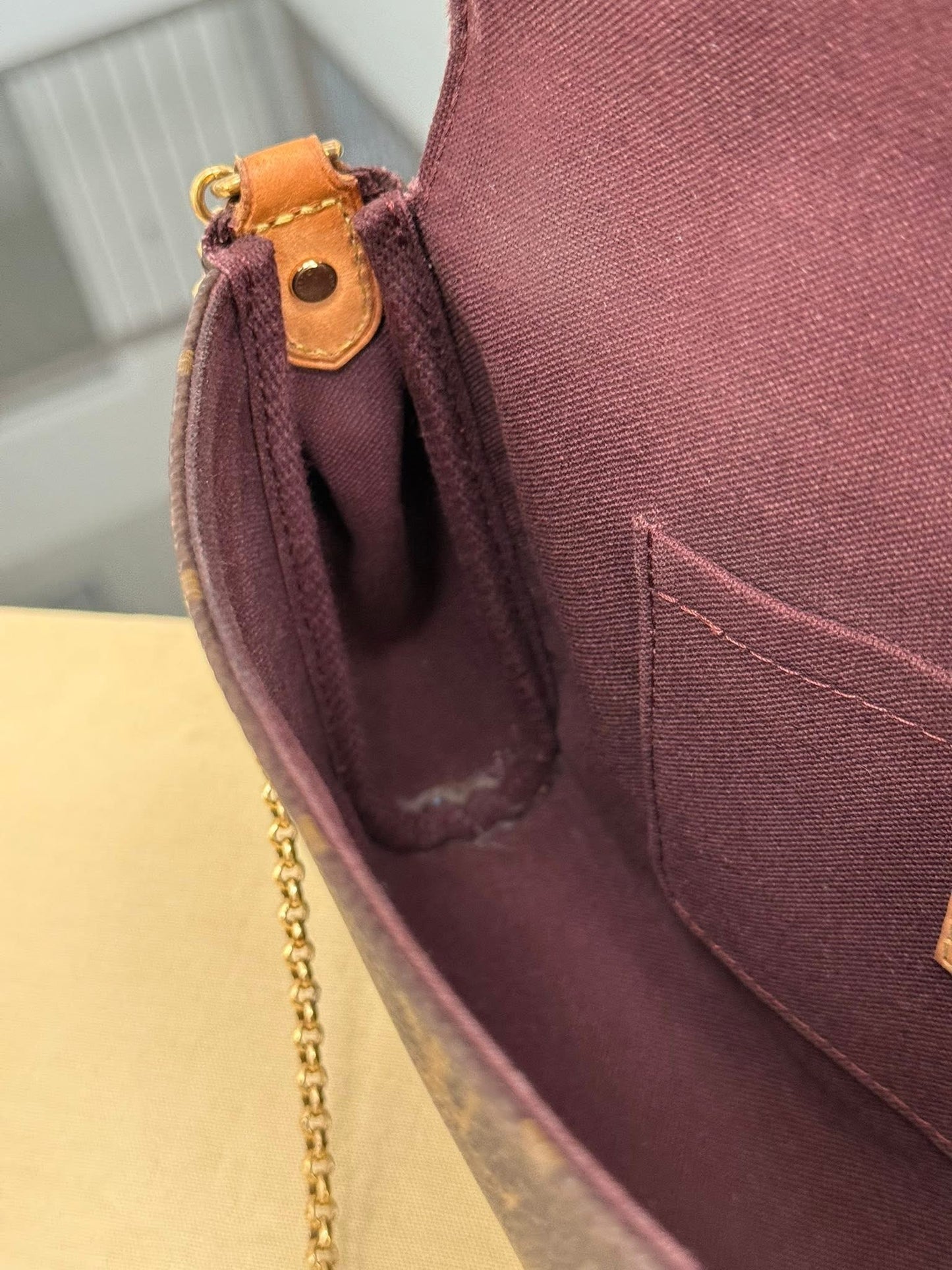 Favorite MM in Monogram with Dustbag, Box and Paper Bag -๐๏ธ Year: 2012
