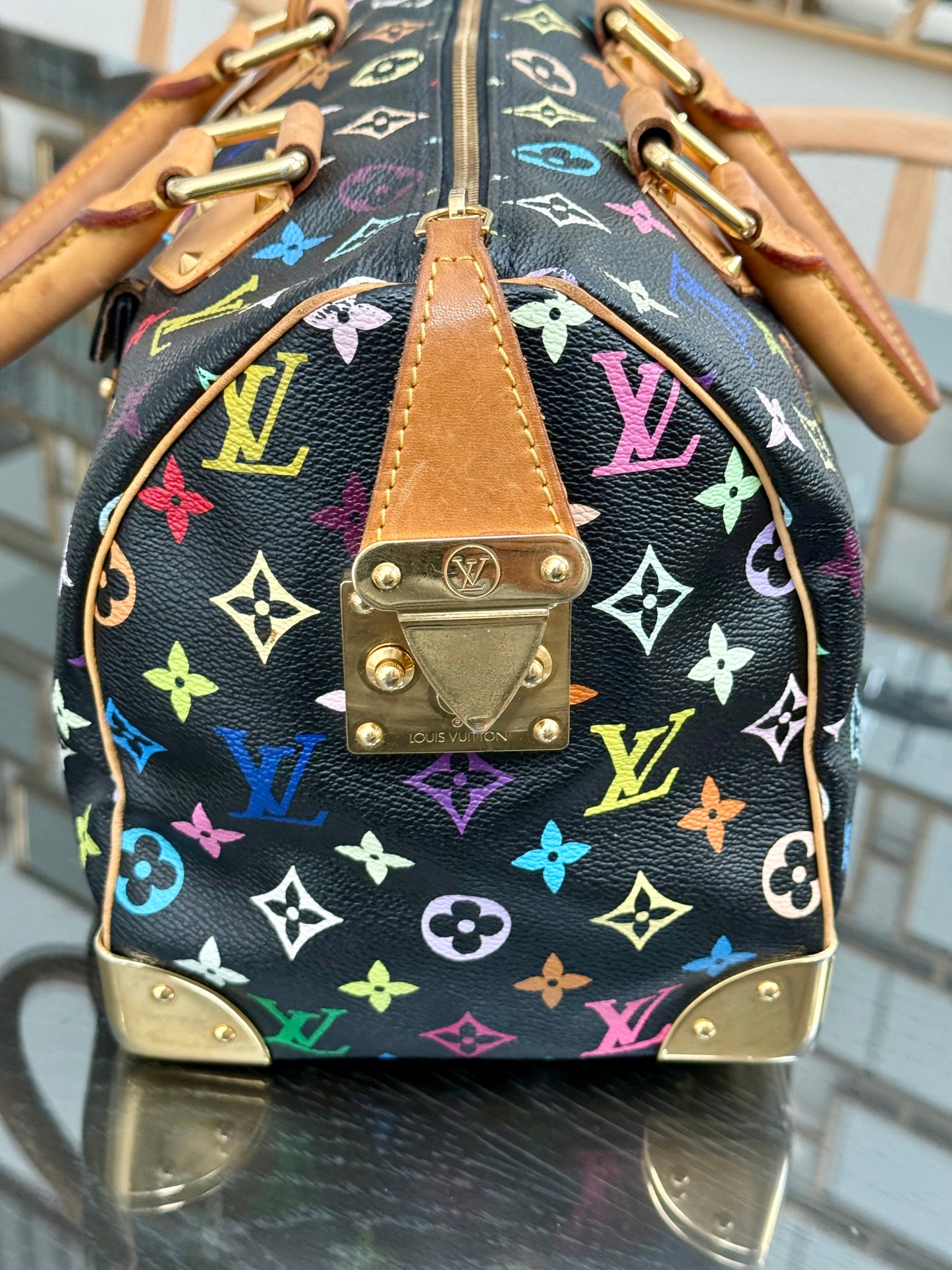 Multicolor Speedy 30 with Dustbag, Insert Organizer and twilly set π
Year: 2008