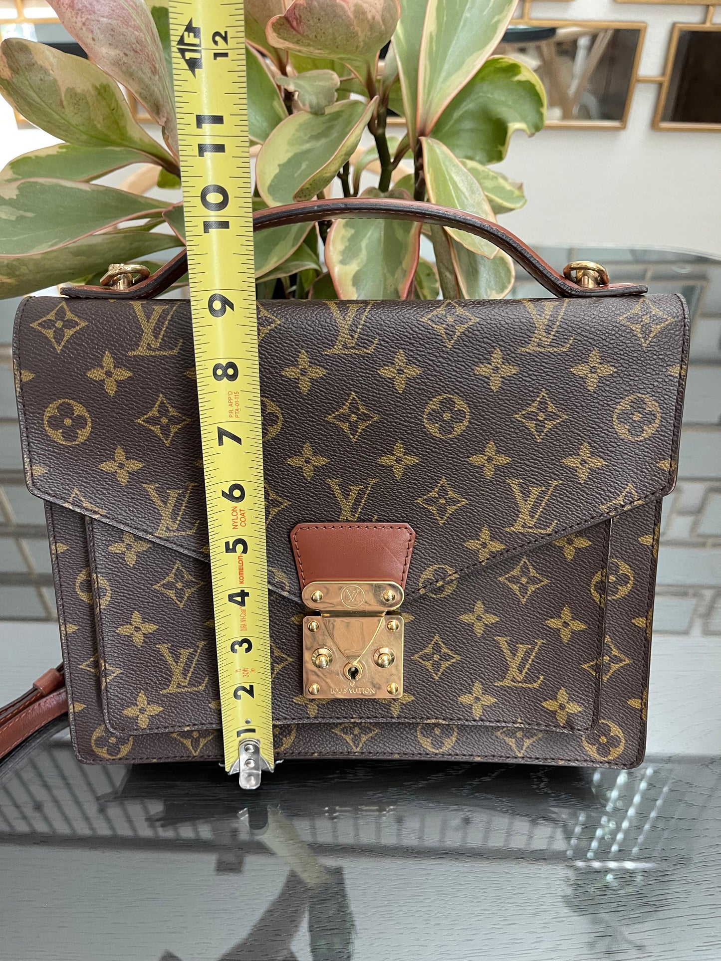 Monceau 28 Crossbody 2 Way Bag - Year: 1995