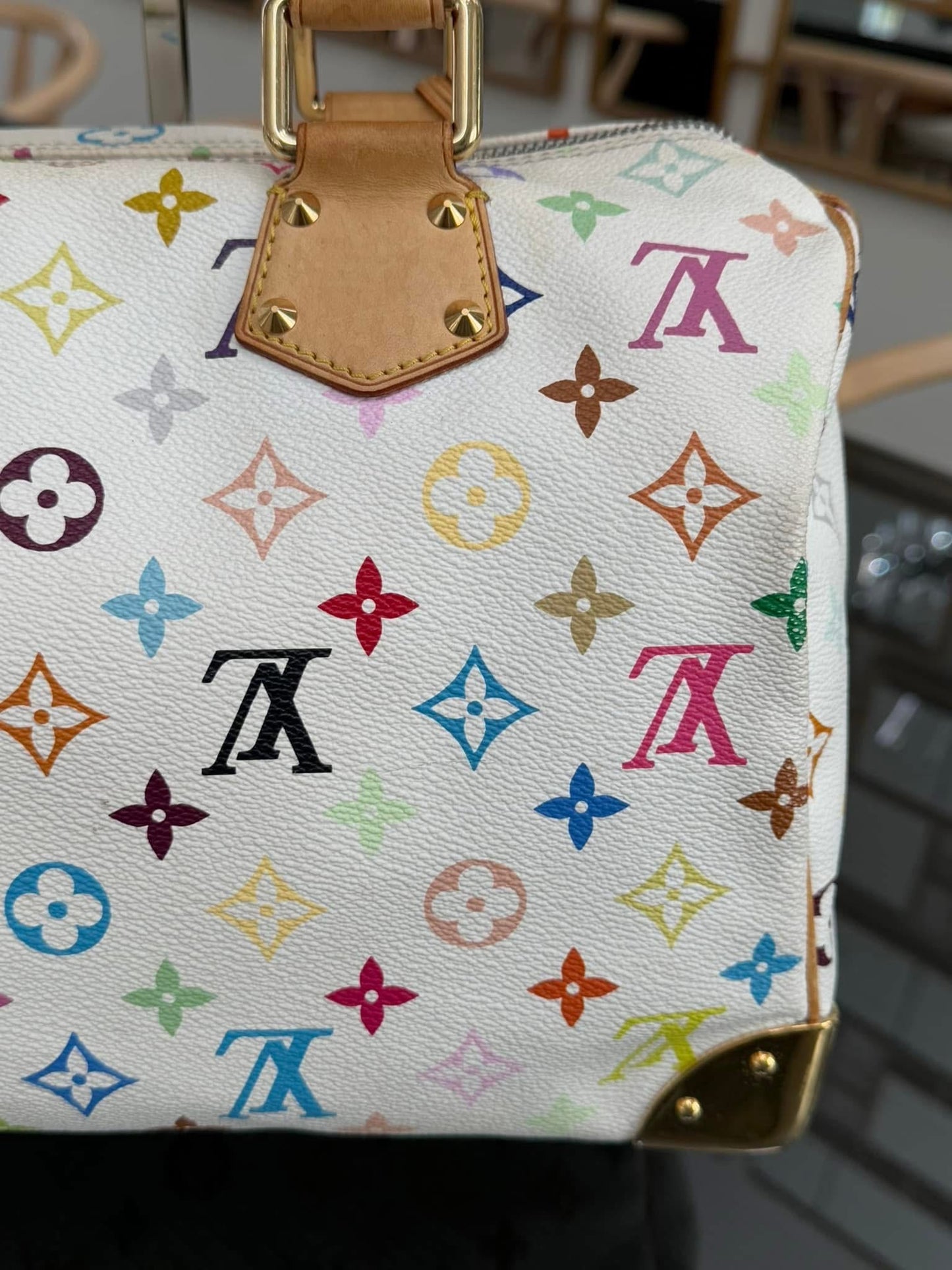 Multicolor Speedy 30 with Dustbag and Insert Organizer π
Year: 2006