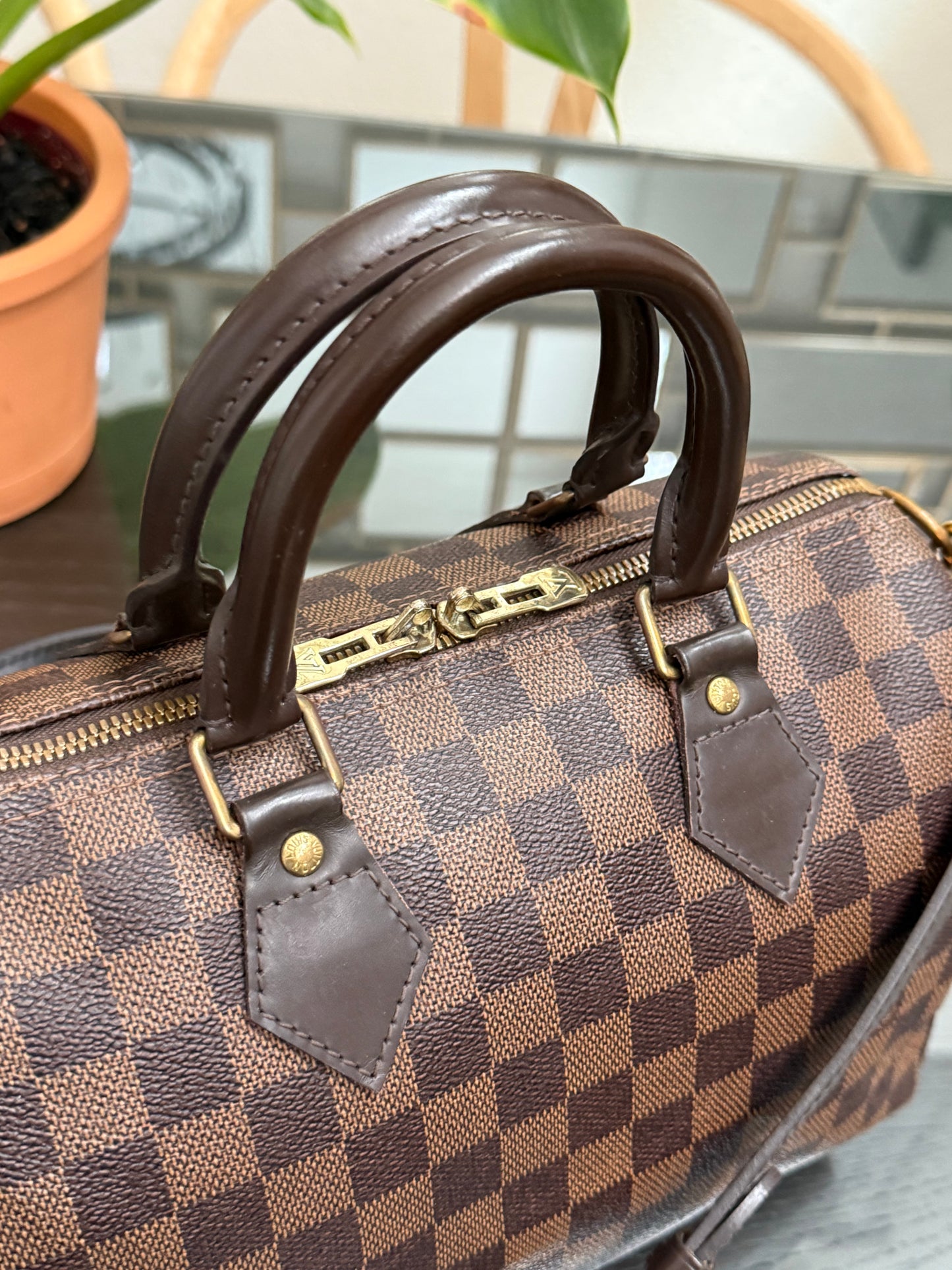 Speedy 25 Bandoulier in DE with Dustbag and Insert Organizer -🗓️ Year: 2013