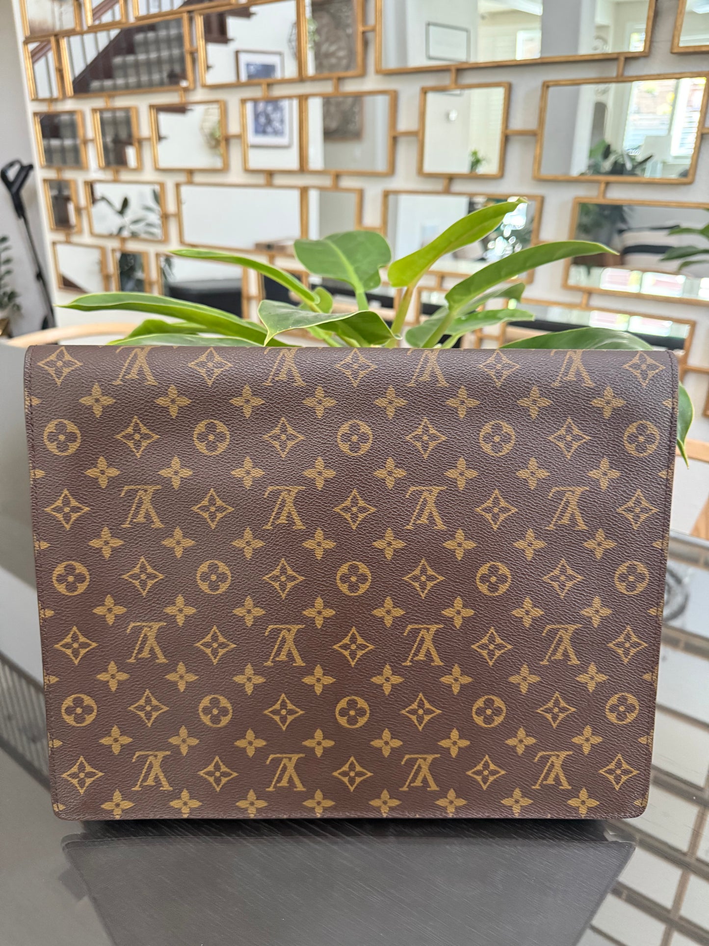 Monogram Porte Document Senateur Bag ๐๏ธ Year: 1990