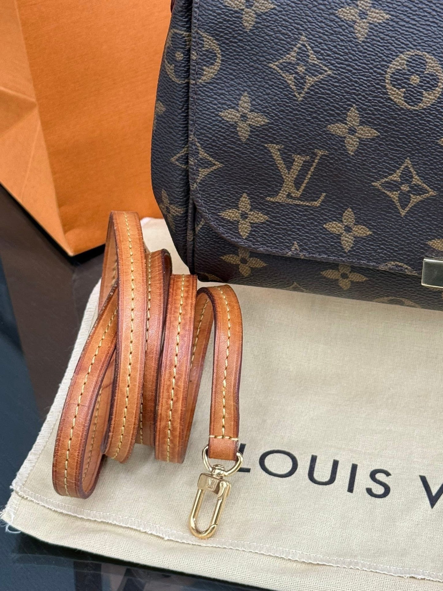 Favorite MM in Monogram with Dustbag, Box and Paper Bag -๐๏ธ Year: 2012