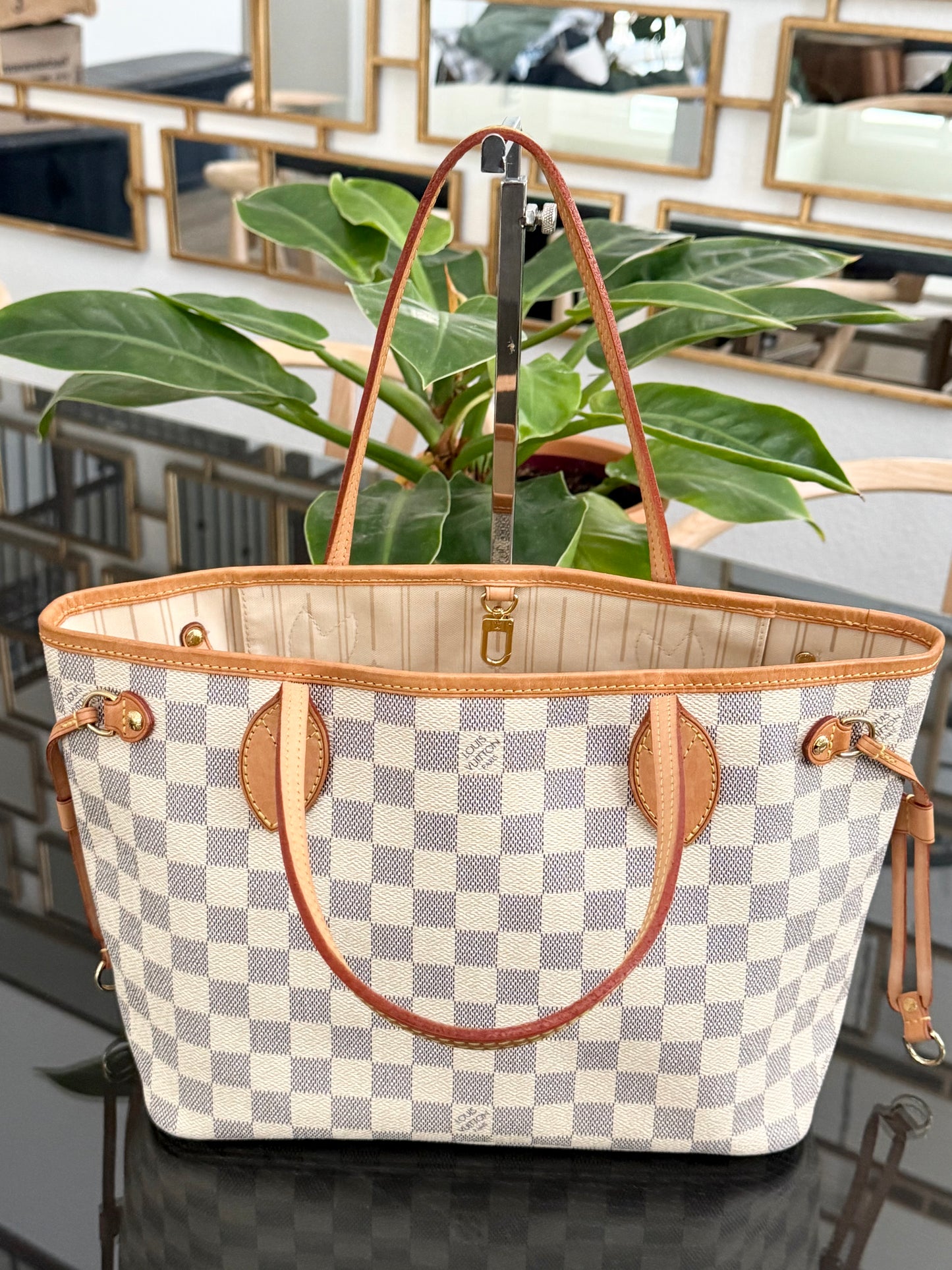Neverfull PM in Azur with Dustbag and Insert Organizer ๐๏ธ Year: 2012