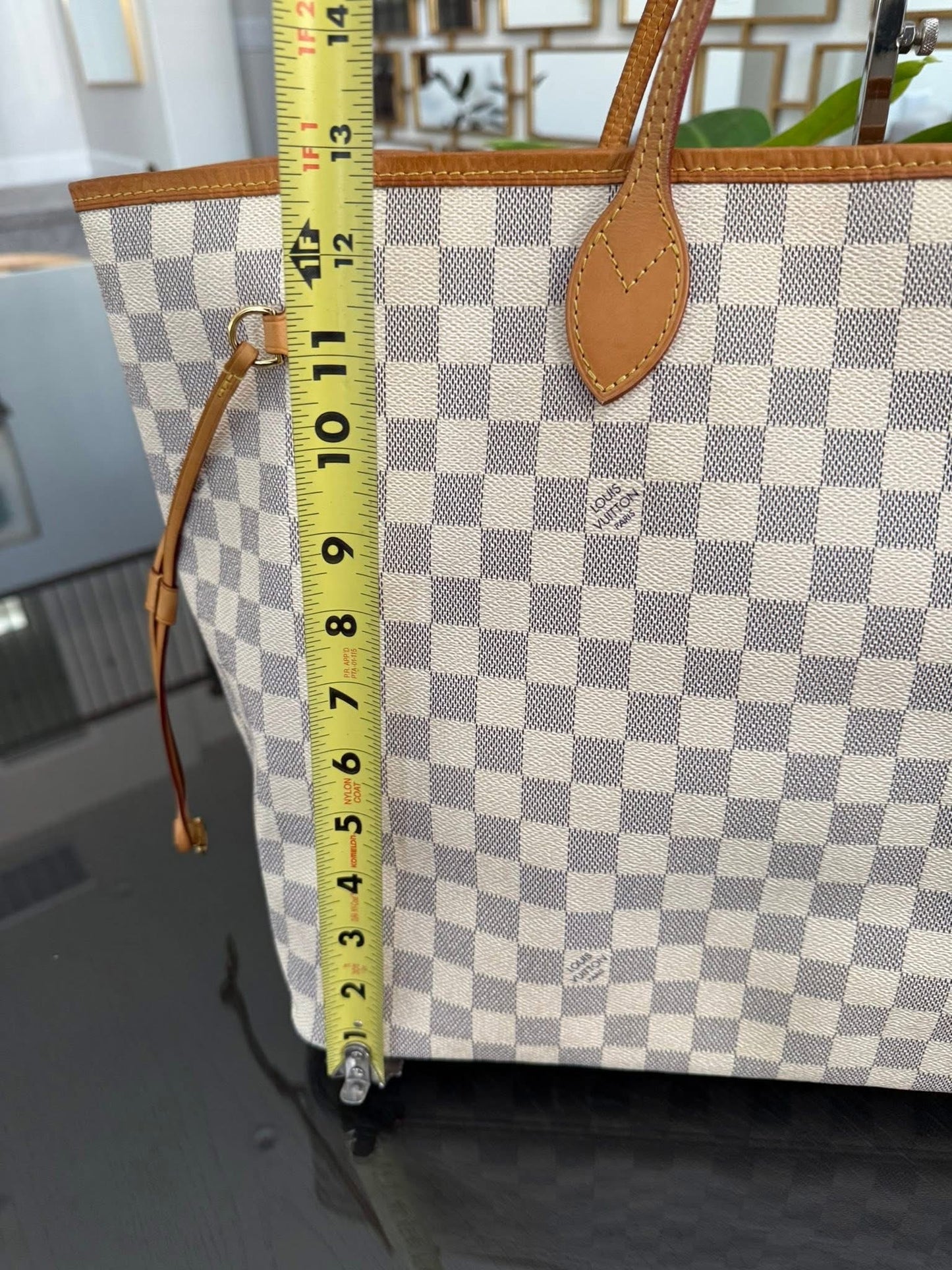 Neverfull GM in Azur with Dustbag Insert Organizer 🗓️ Year: 2012