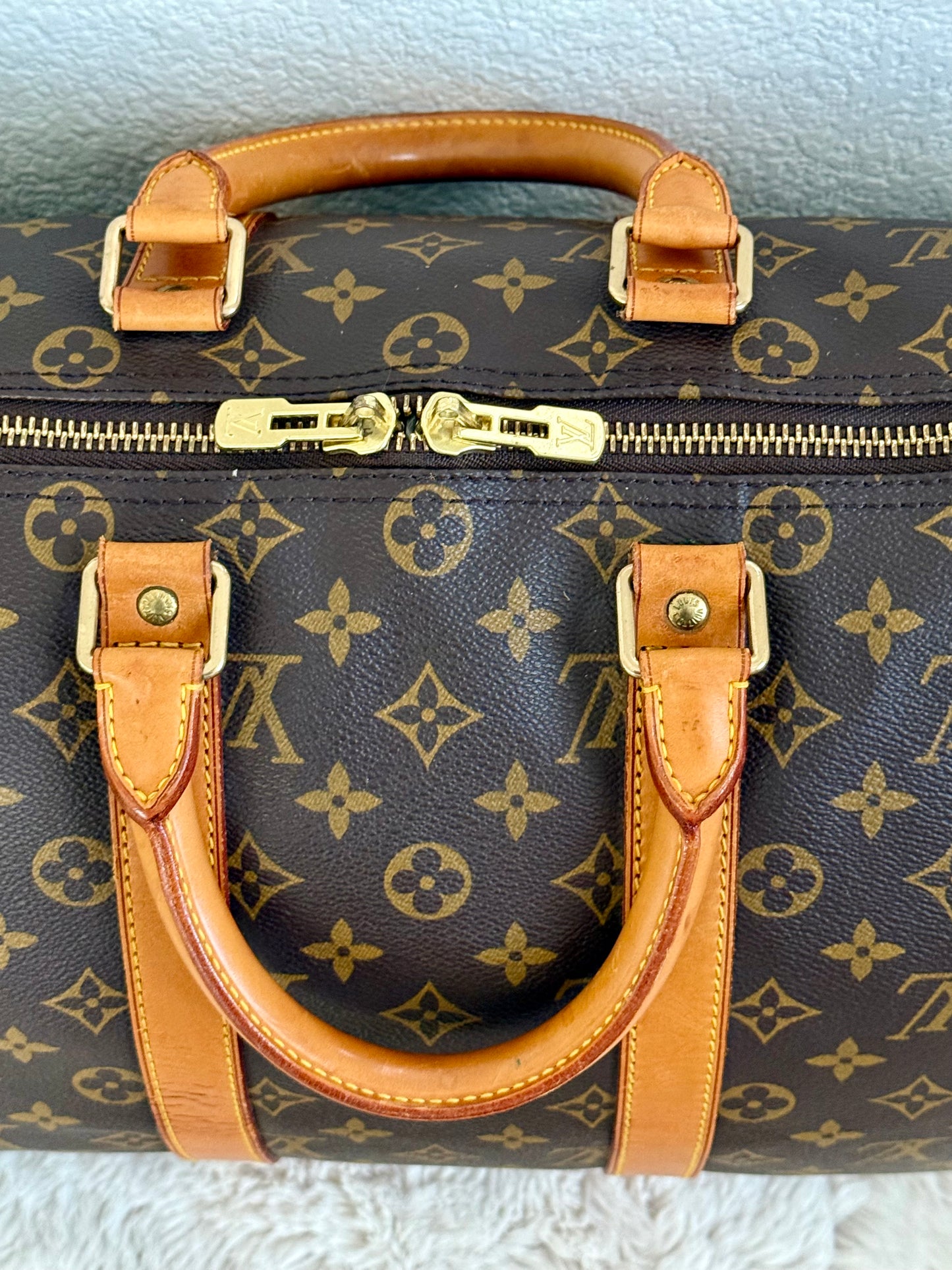 Keepall 45 with luggage tag and Poignet -🗓️ Year 1993