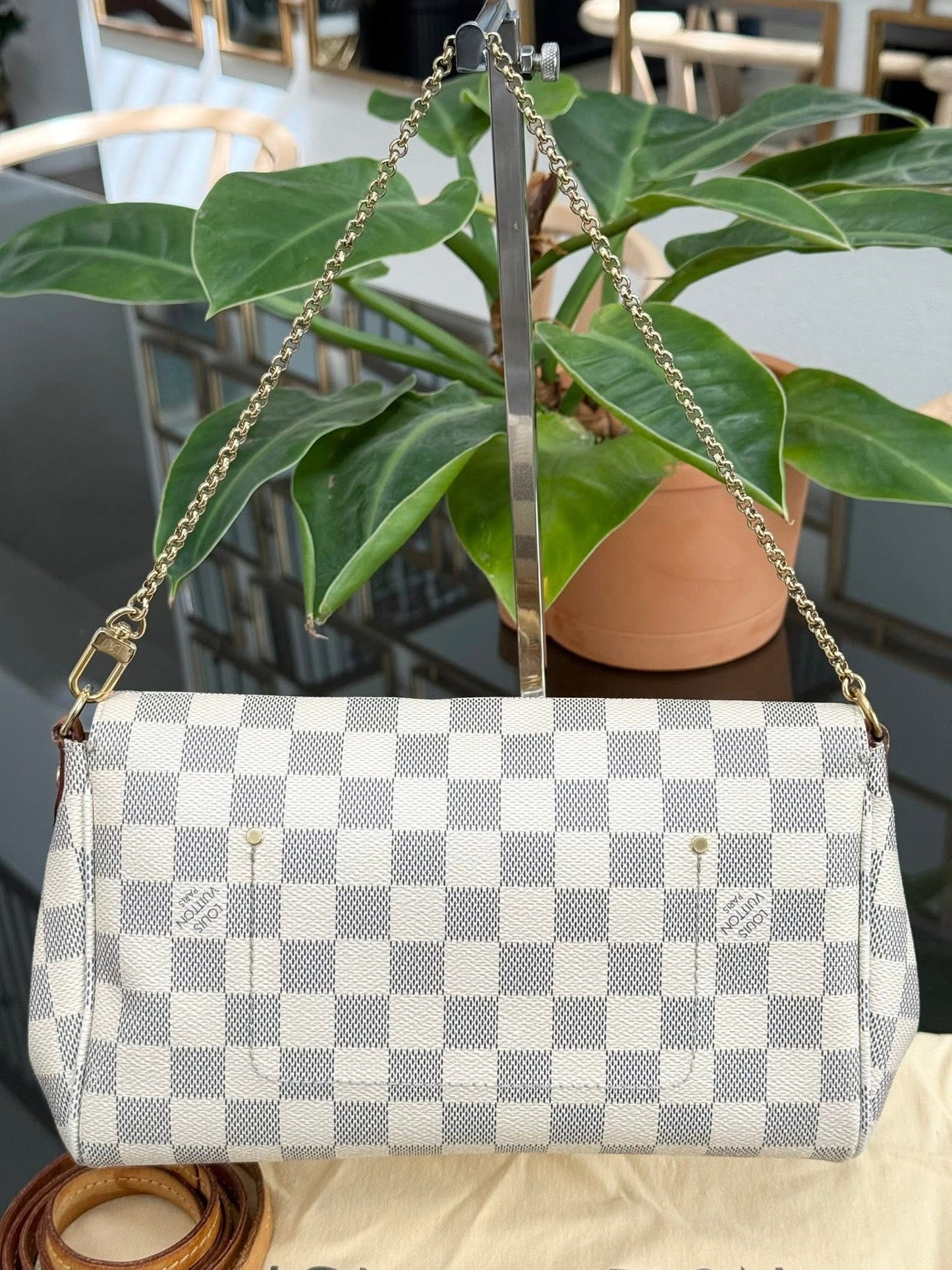 Favorite MM in Azur with Dustbag, Insert Organizer, Box and Paper bag ποΈ Year: 2014