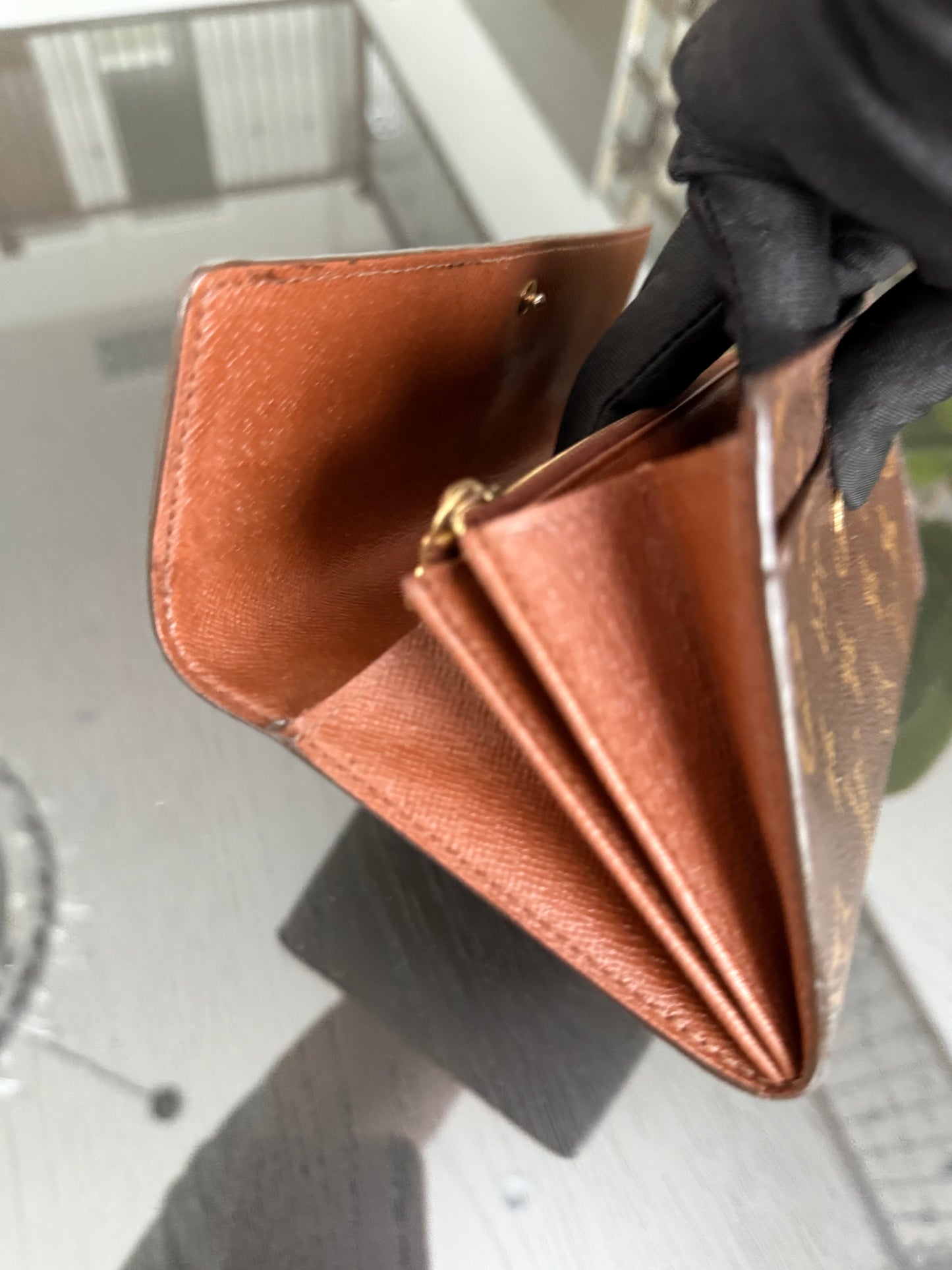 Sarah Wallet in Monogram 2 Cardholders 🗓️ Year: 1999