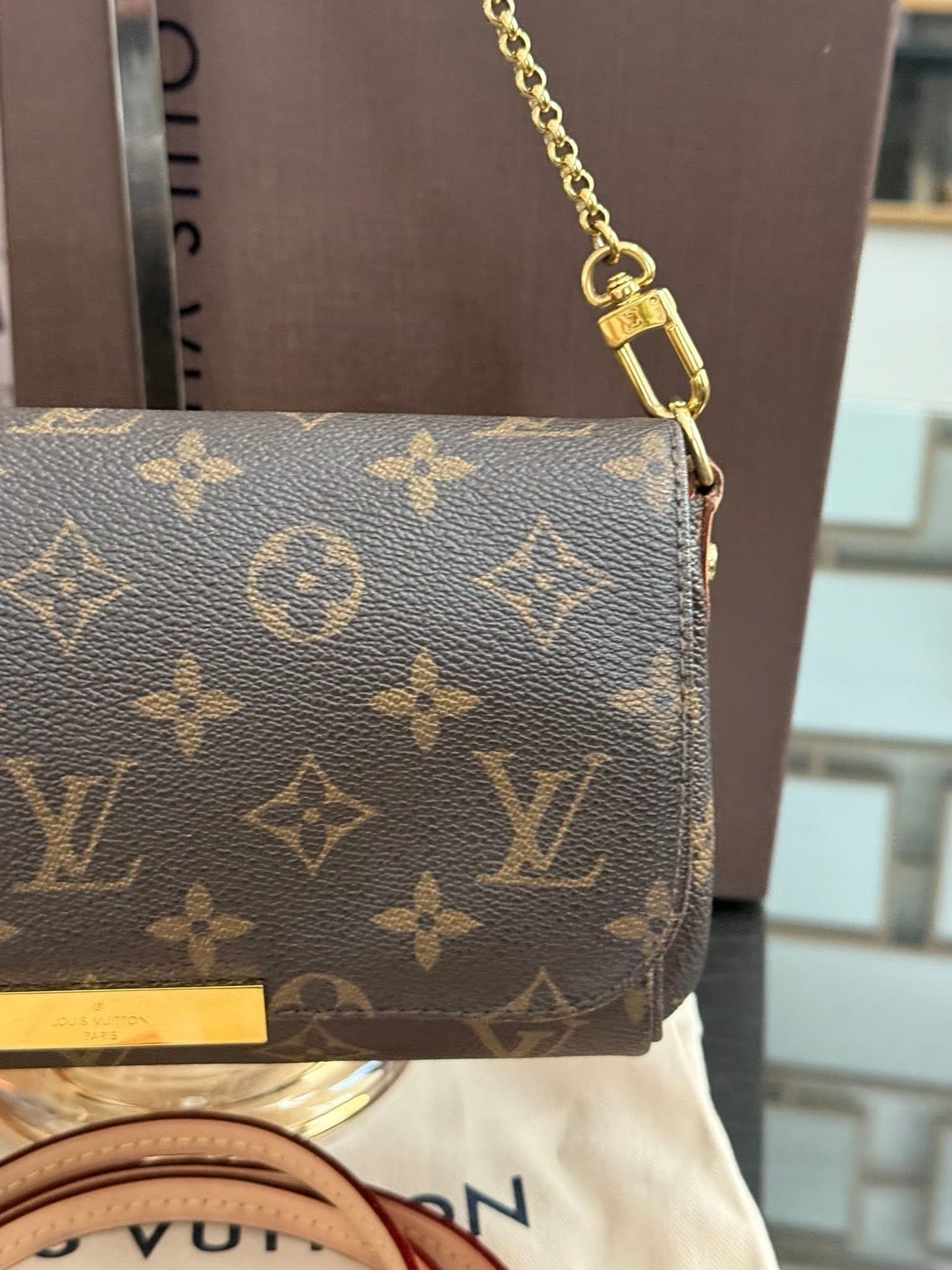 Favorite PM in Monogram with Dustbag, Box and Paper Bag -๐๏ธ Year: 2013