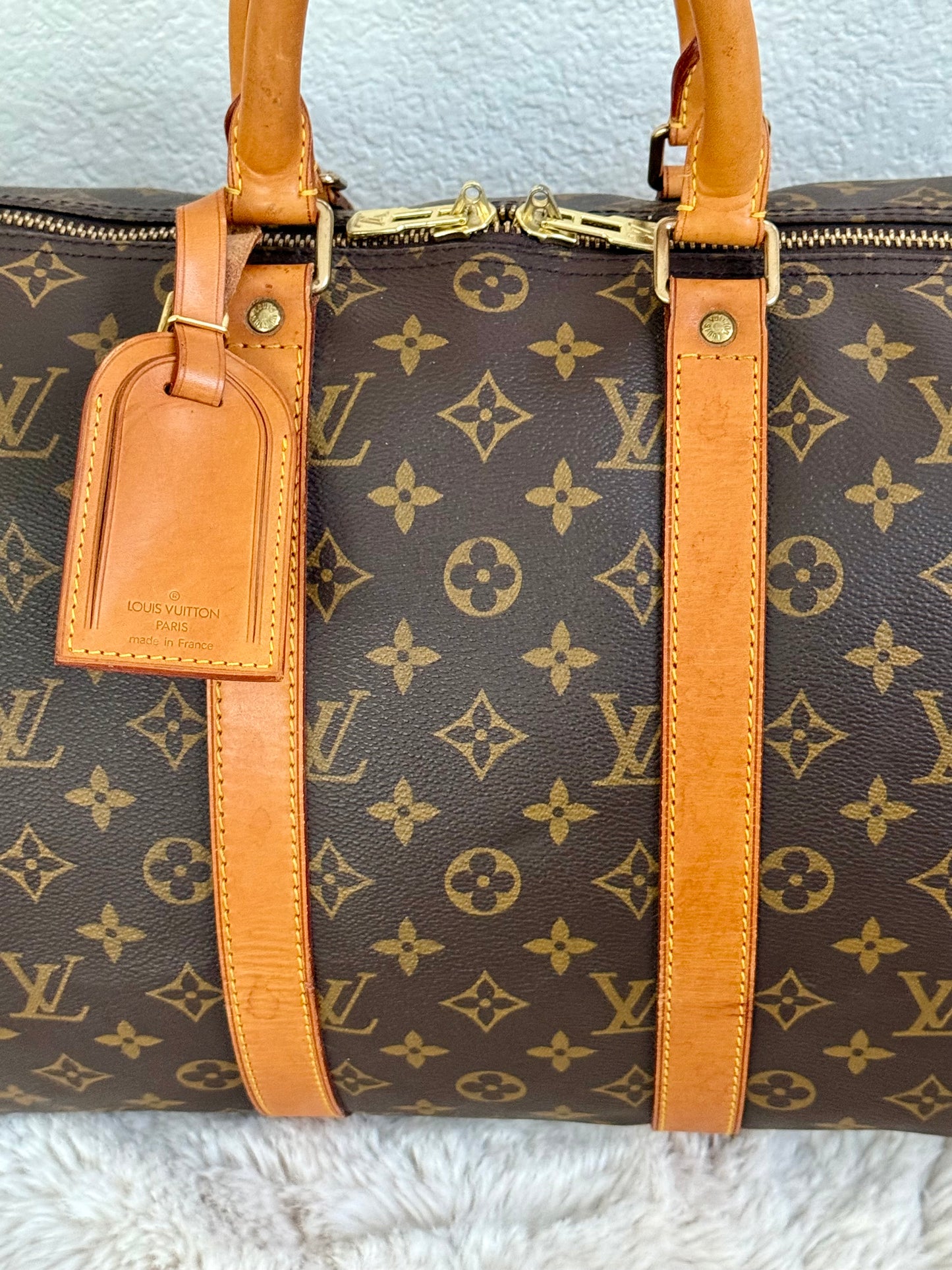 Keepall 45 with luggage tag and Poignet -🗓️ Year 1993