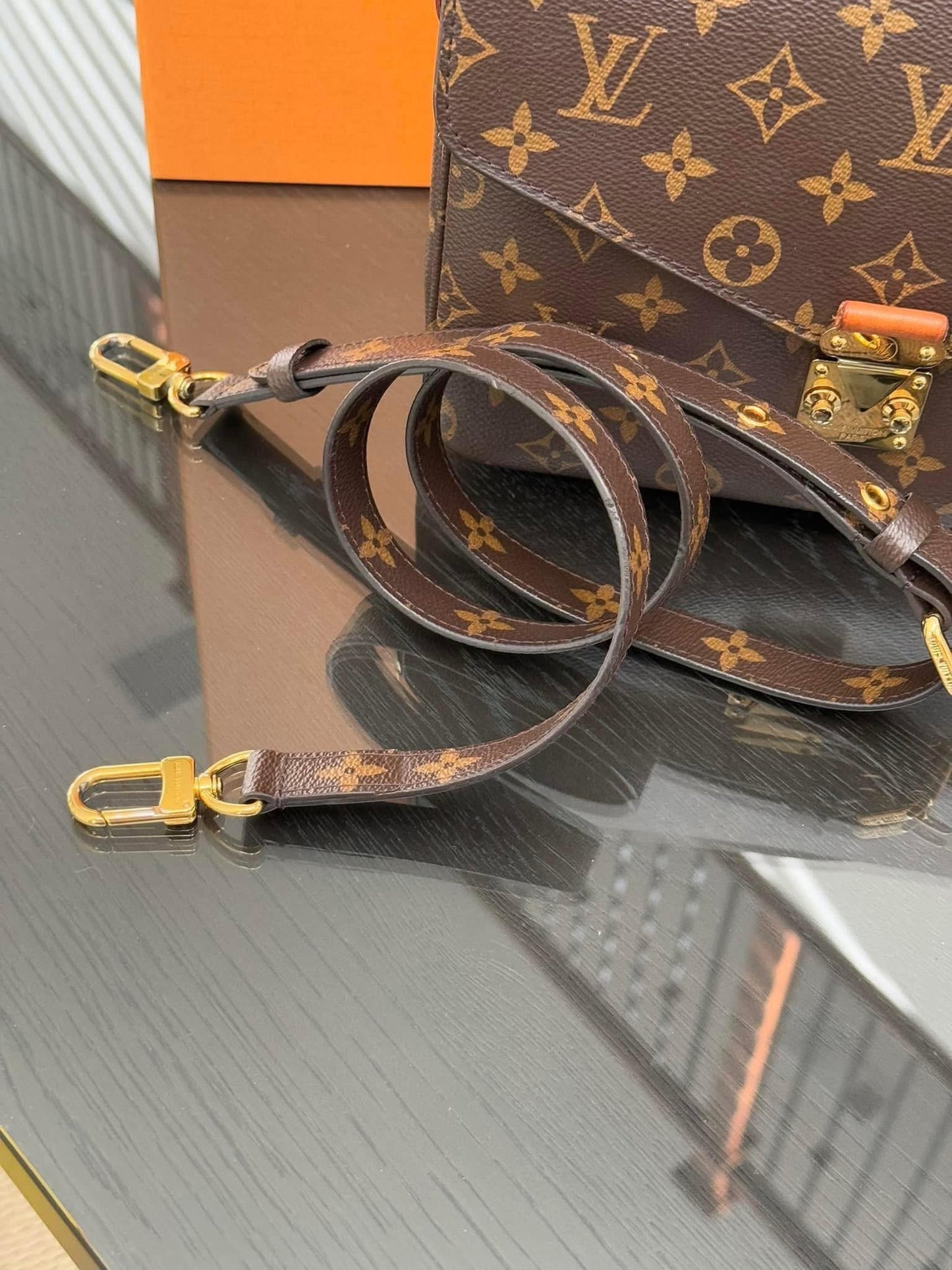 Pochette Metis with Box, Dustbag and Paper bag -Microchip & Authenticed