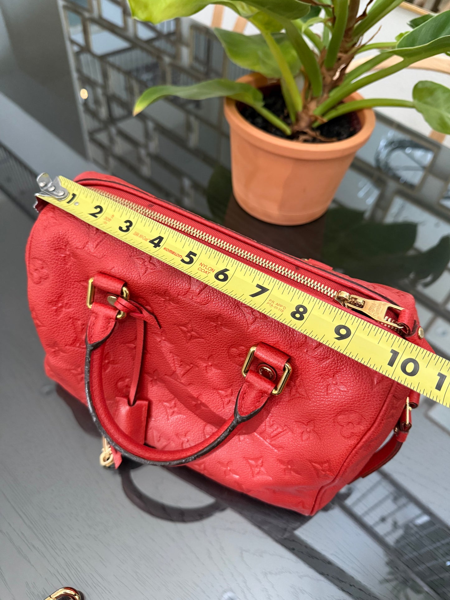 🌺Empriente Speedy 25 Bandoulier with lock 🔐 keys -🗓️ Year: 2012