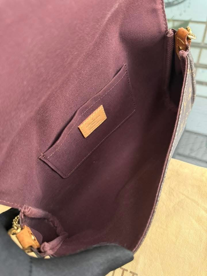 Favorite MM in Monogram with Dustbag, Insert organizer and Paper Bag -๐๏ธ Year: 2018
