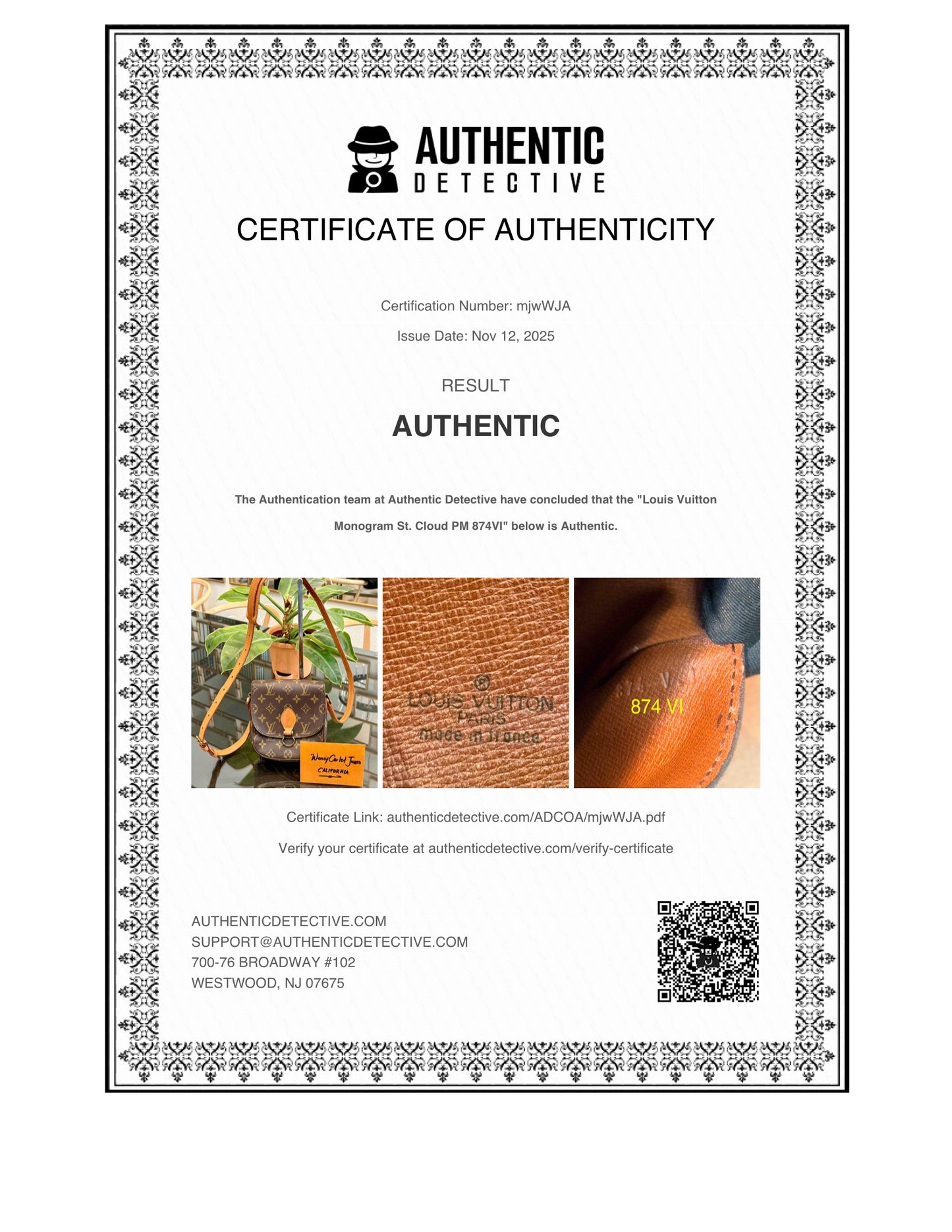 St. Cloud PM Crossbody Bag 🗓️ Year 1987