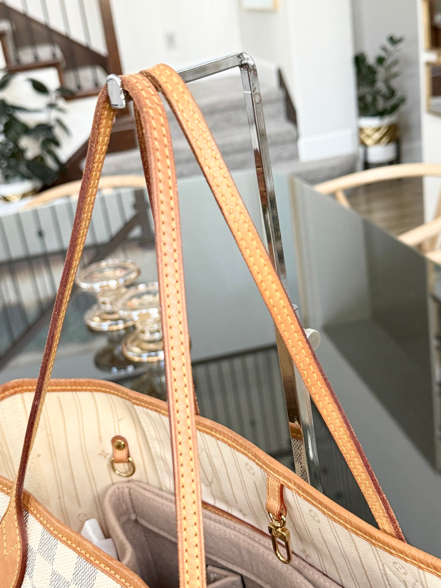 Neverfull MM Azur iwith Dustbag and Insert Organizer-๐๏ธ Year: 2011