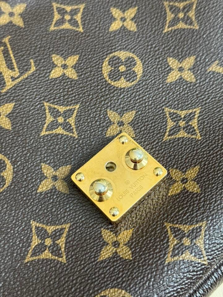 Pochette Metis in Monogram with Box, Dustbag and Paper bag -Year 2015