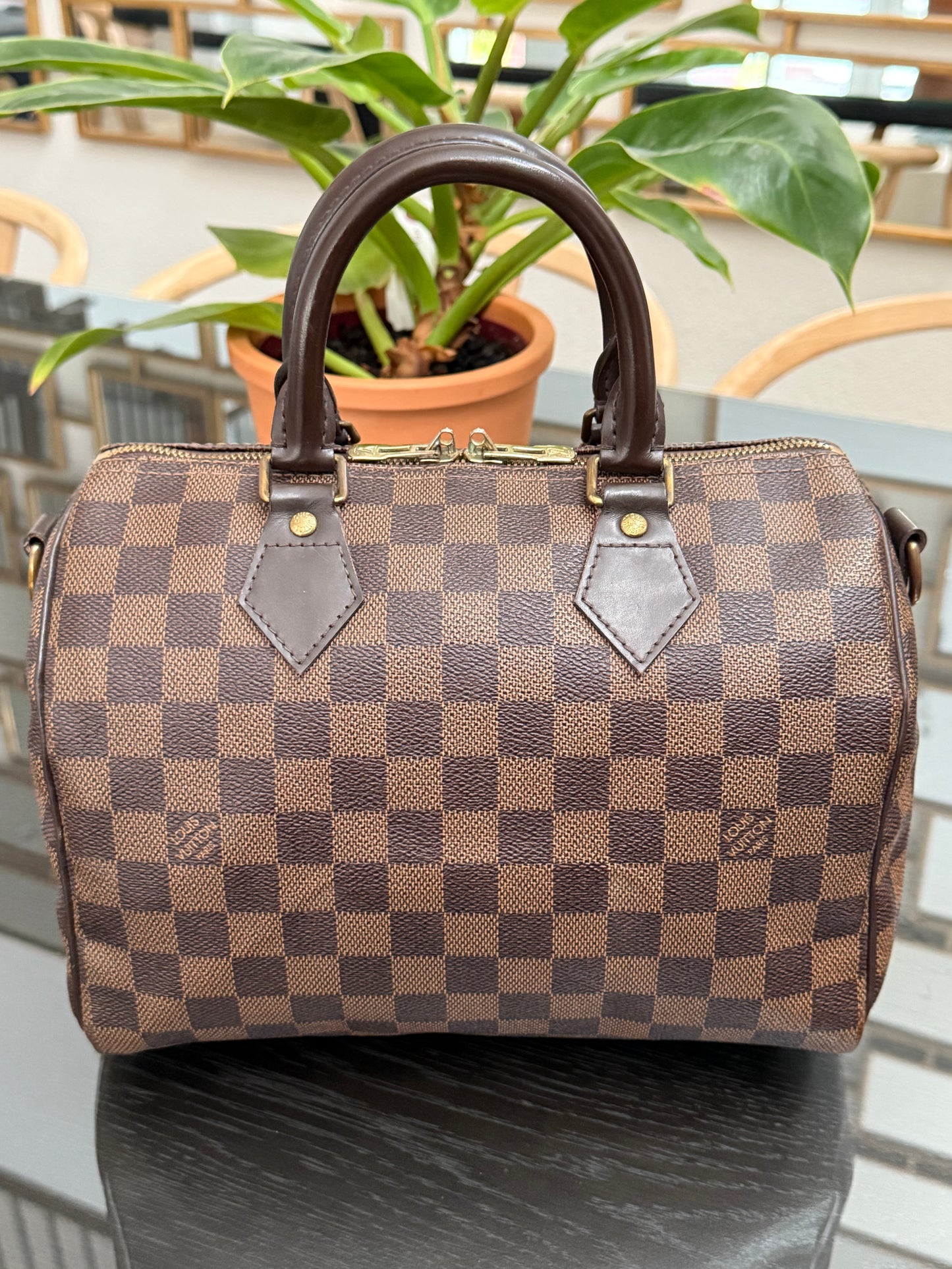 Speedy 25 Bandoulier in DE with Dustbag and Insert Organizer -🗓️ Year: 2013