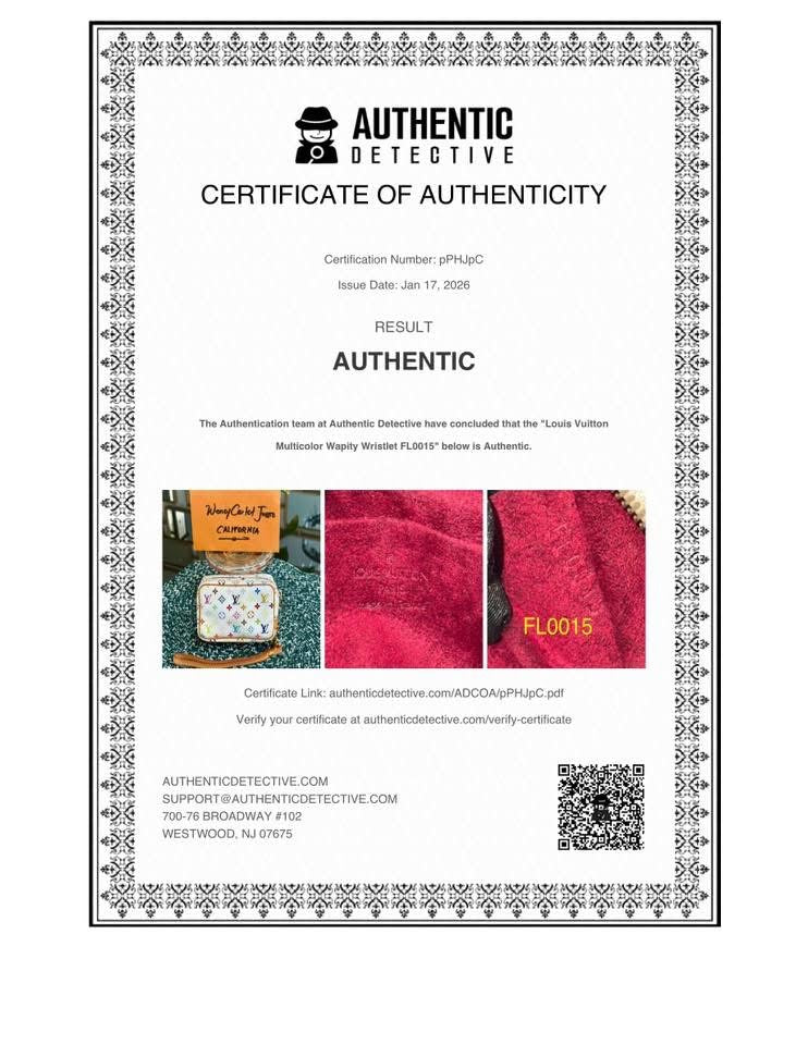 Multicolor Wapity Wristlet ๐๏ธ Year 2005