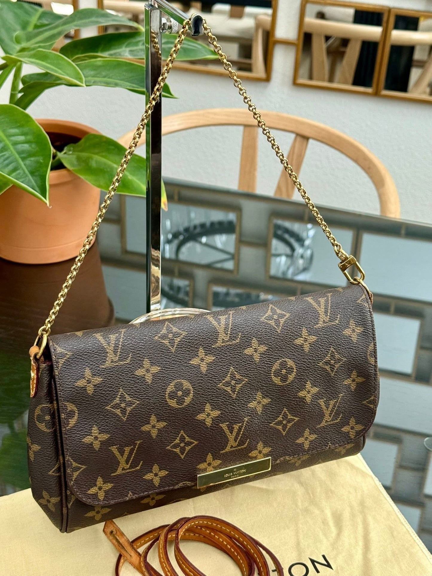 Favorite MM in Monogram with Dustbag, Box and Paper Bag -๐๏ธ Year: 2012