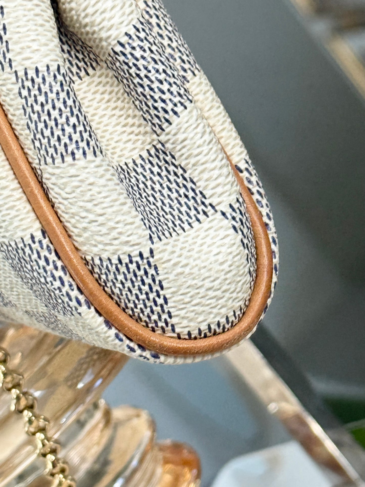 Eva Clutch in Azur with Dustbag and box ๐๏ธ Year: 2010