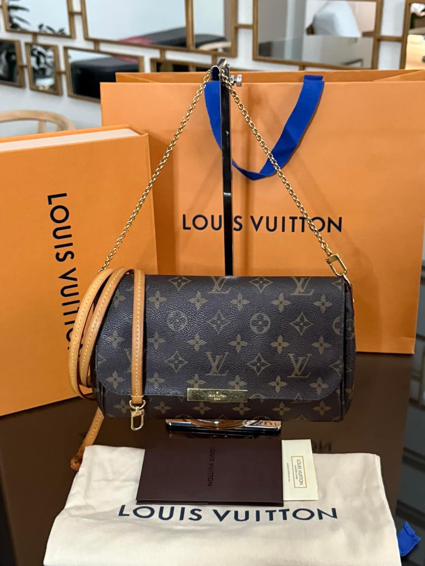 Favorite MM in Monogram with Dustbag, Box and Paper Bag -Year: 2013