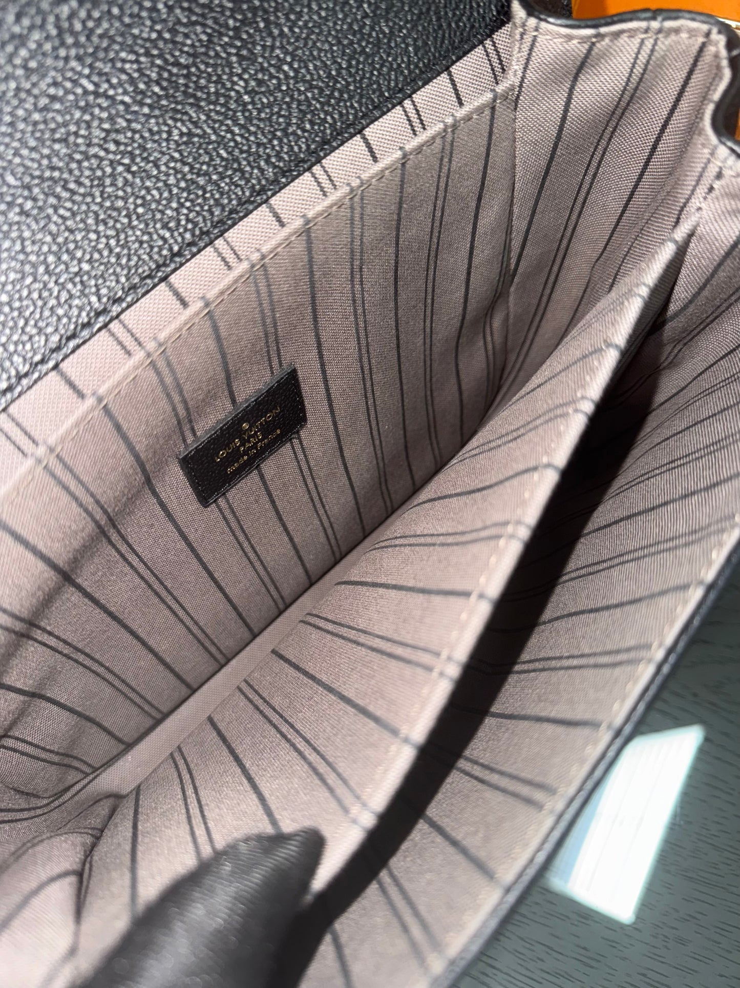 Pochette Metis Empriente Noir with Box, Dustbag, Receipt and Paper bag -Microchip & Authenticed