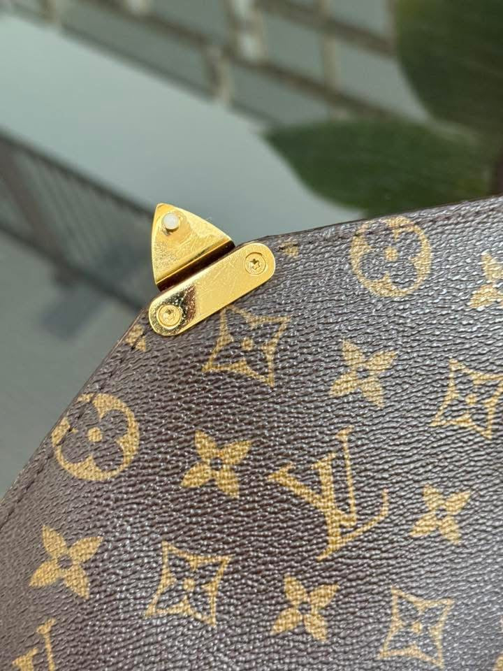 Pochette Metis in Monogram with Box, Dustbag and Paper bag -Year 2015